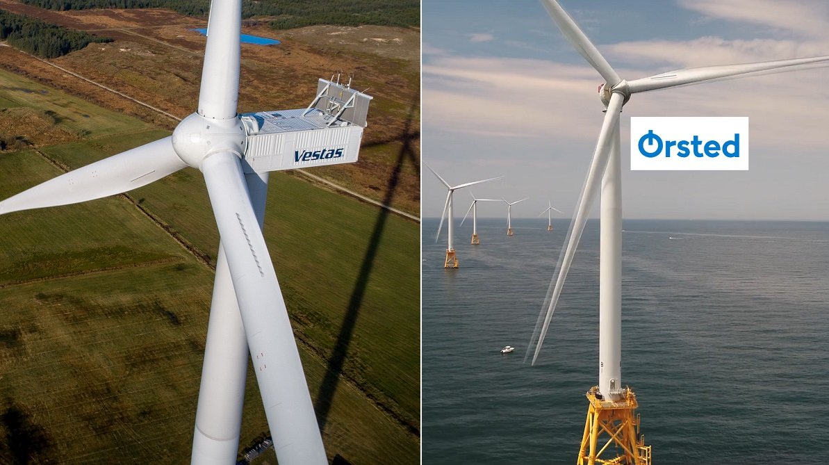Vestas eleva su rentabilidad, mientras Orsted la reduce / Foto: elaboración propia