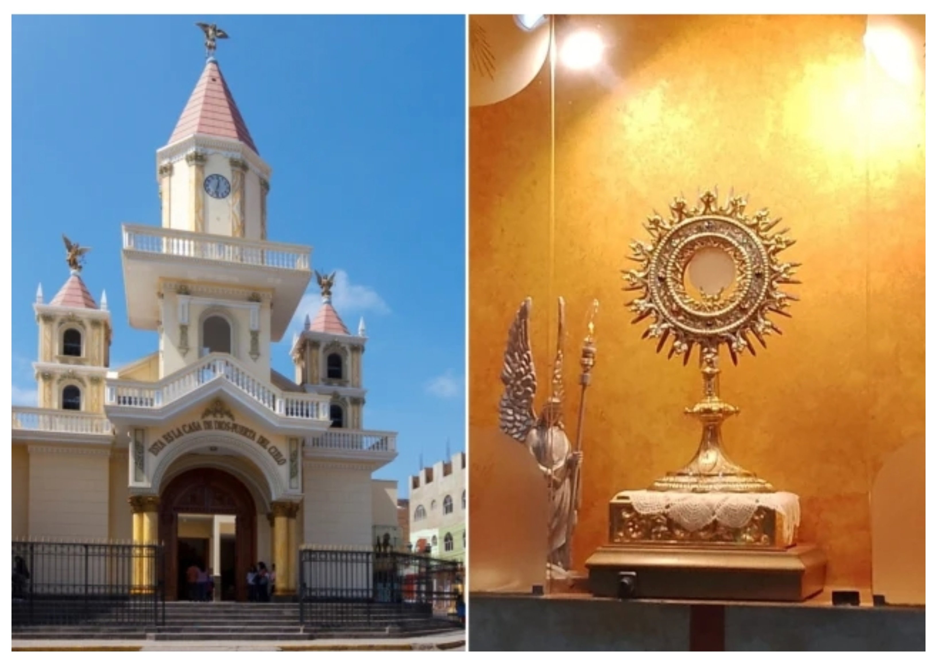 Catedral de Huacho y Santísimo Sacramento del templo