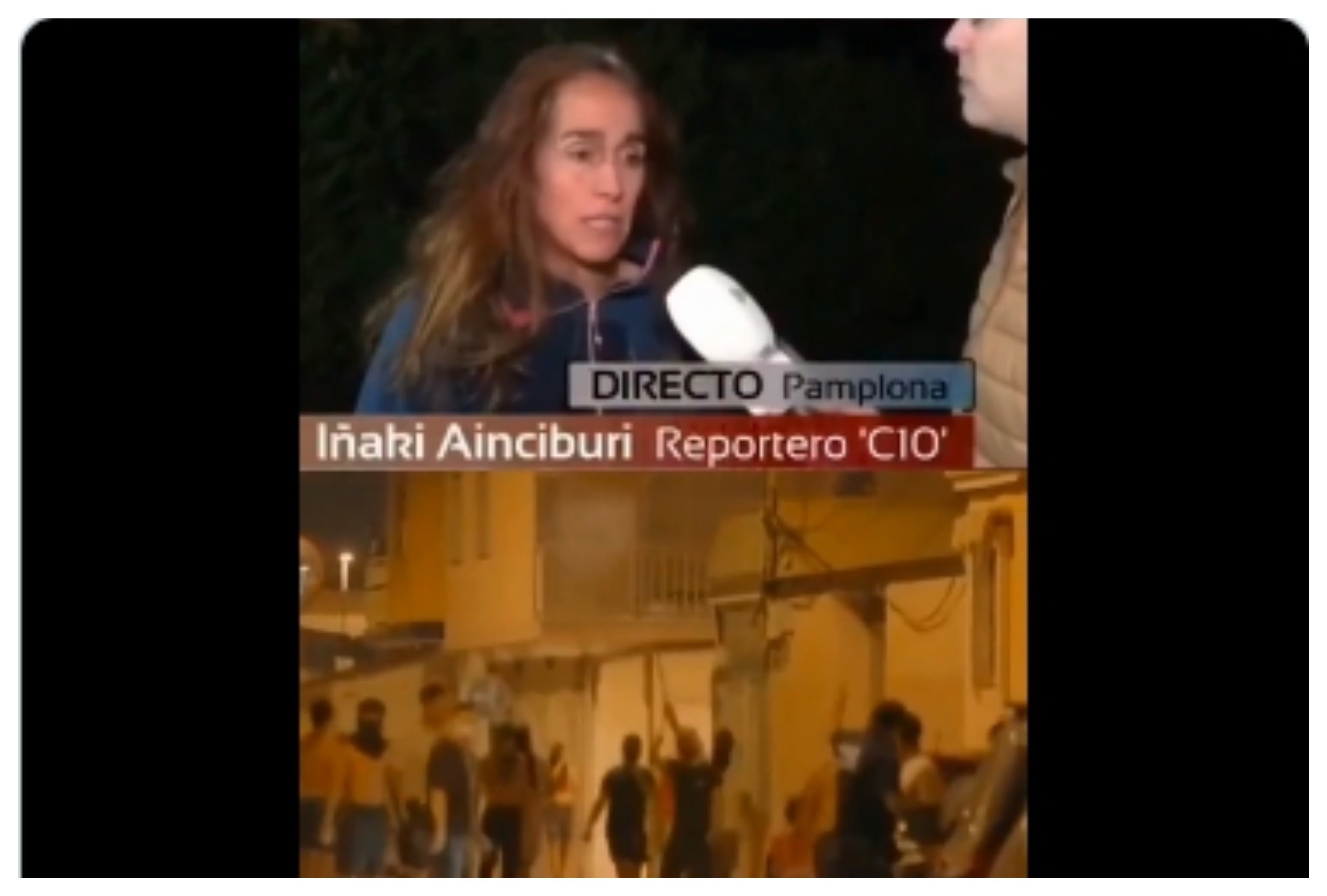 "He estado dos semanas durmiendo con el hacha debajo de la almohada": una vecina de Pamplona que vive cerca de una asentamiento ilegal "He estado dos semanas durmiendo con el hacha debajo de la almohada": una vecina de Pamplona que vive cerca de una asentamiento ilegal