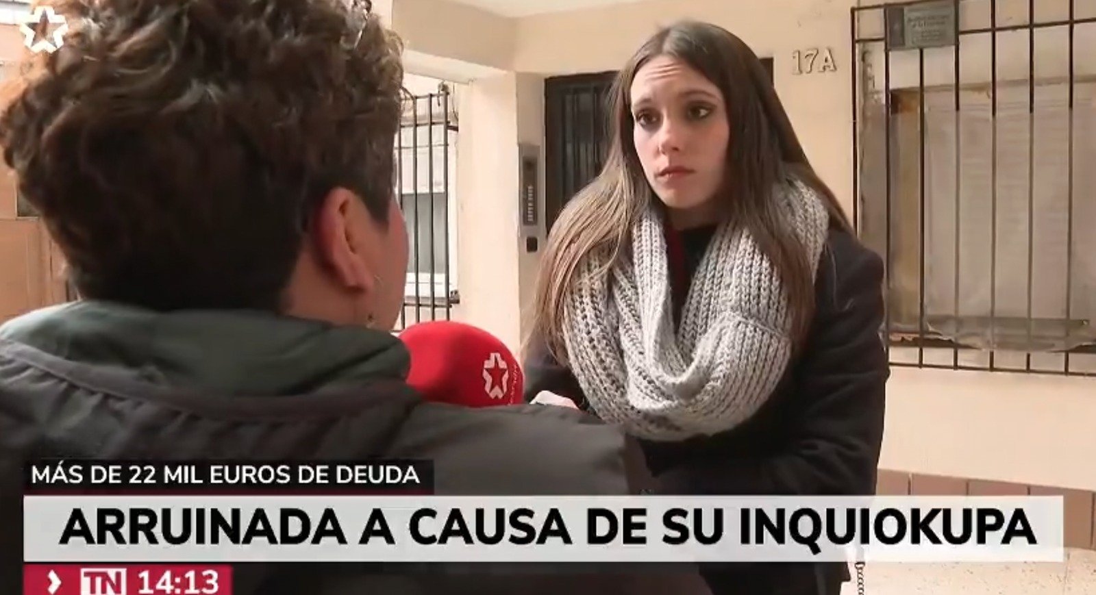 Elisabeth cuenta su historia en TeleMadrid Elisabeth cuenta su historia en TeleMadrid