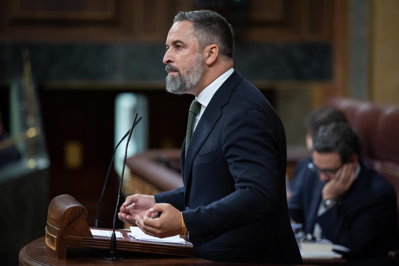 Abascal ha denominado al presidente Pedro Sánchez como un "sumiso de las agendas internacionales"