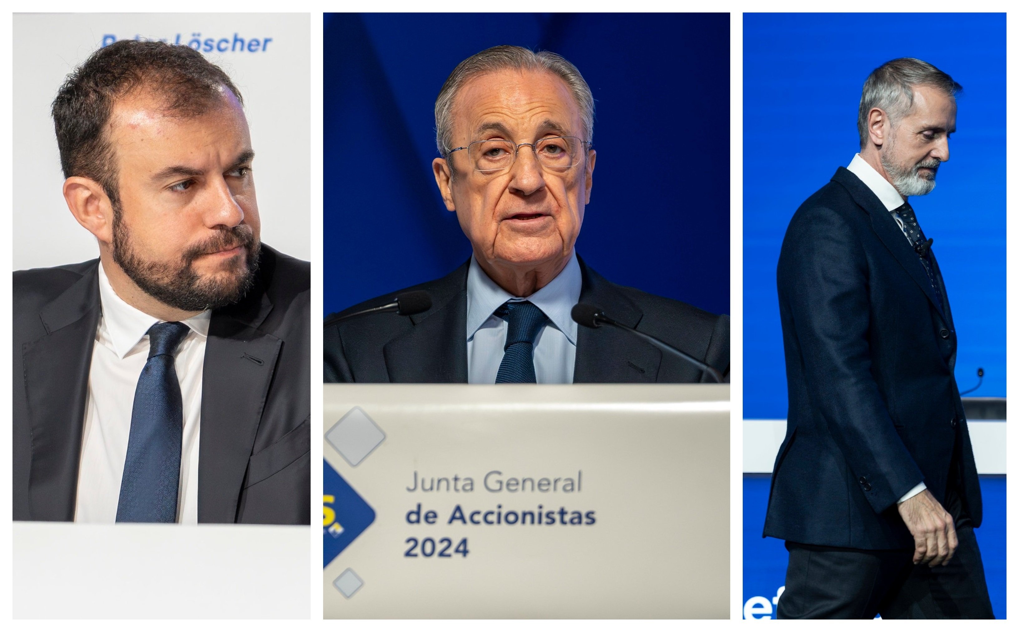 La sombra de Florentino es alargada. Carlos Ocaña quiere forzar la salida de Murtra para ser presidente de Telefónica / Fotos: Pablo Moreno