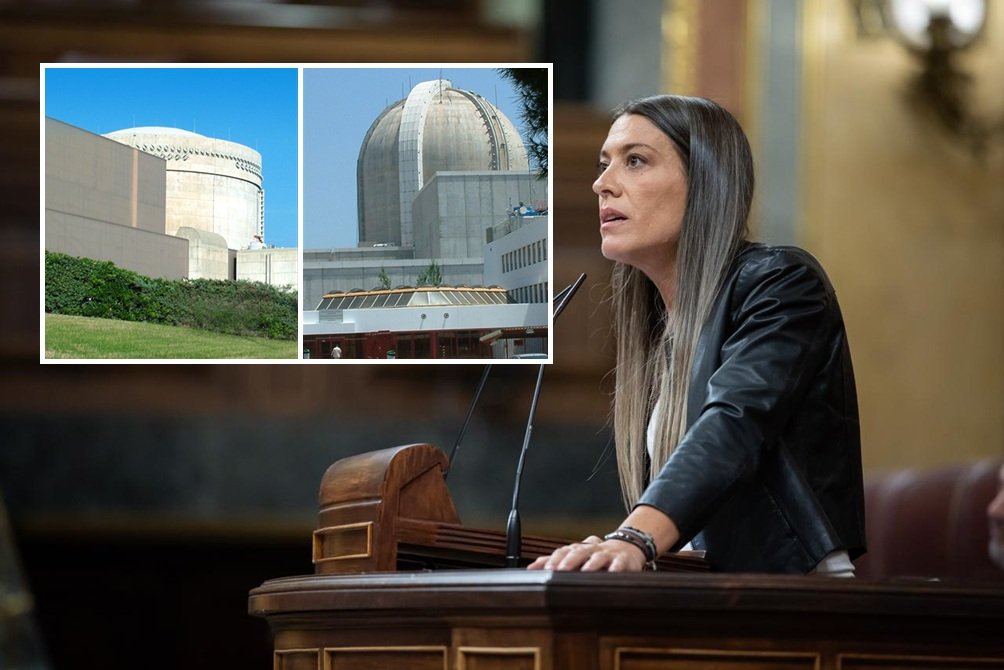 Míriam Nogueras, portavoz de Junts en el Congreso, no apoya a las centrales nucleares catalanas de Ascó y Vandellós II
