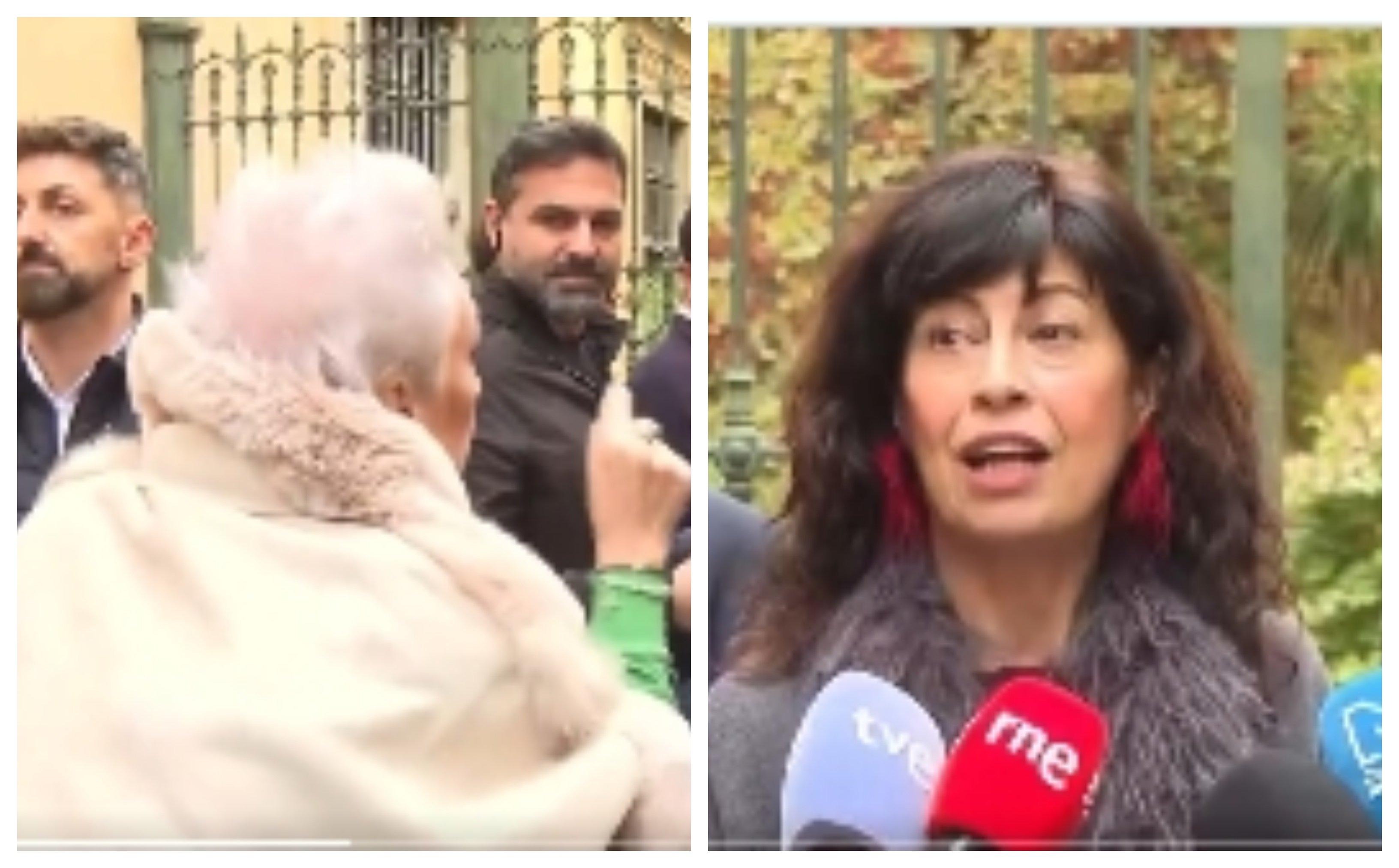 "Es usted cómplice de los maltratadores", la presidenta de una asociación de víctimas de maltrato a la ministra de Igualdad