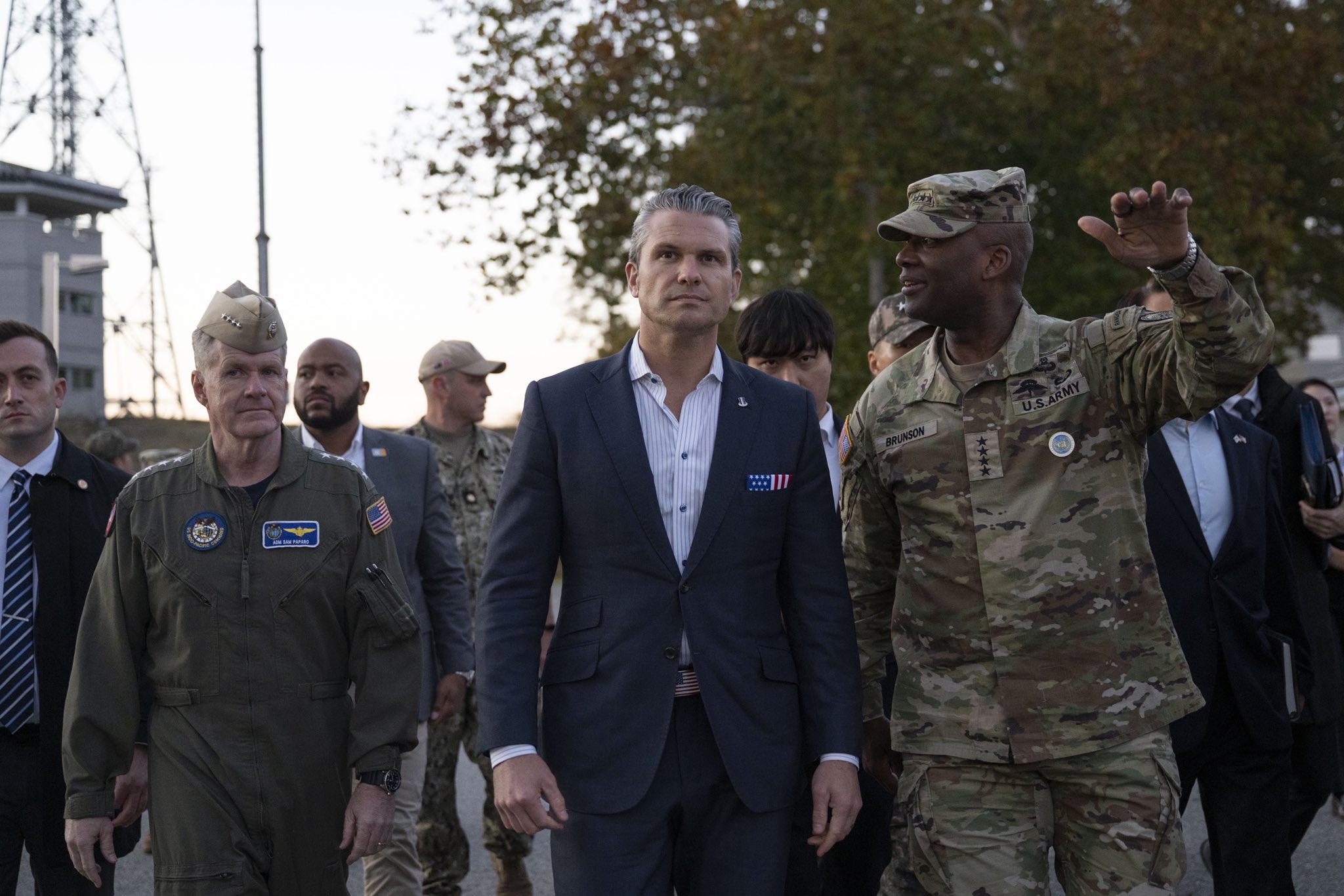 El secretario de Defensa de Estados Unidos, Pete Hegseth El secretario de Defensa de Estados Unidos, Pete Hegseth