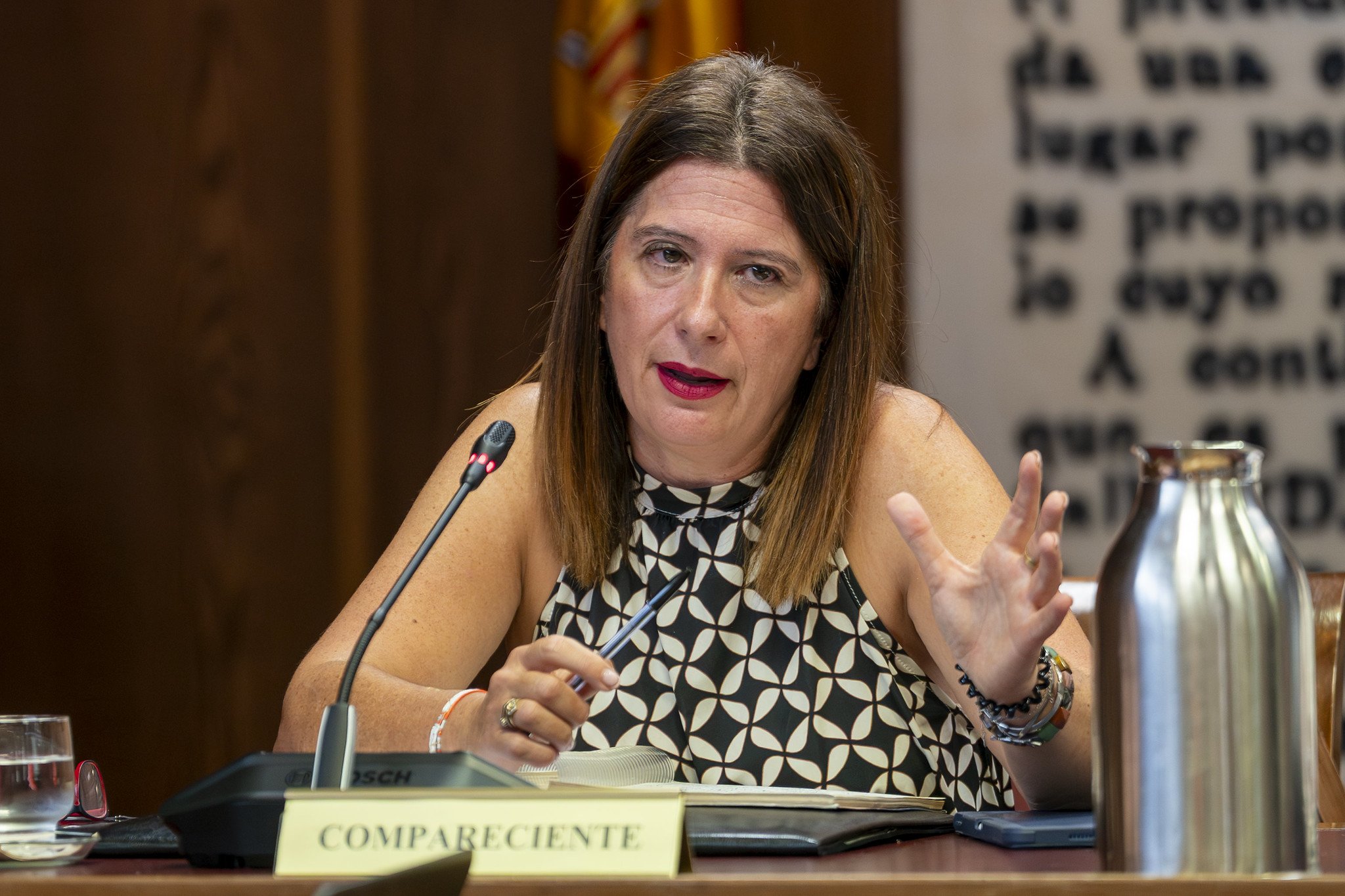 Leire Díez, ‘fontanera’ del PSOE / Foto: Pablo Moreno