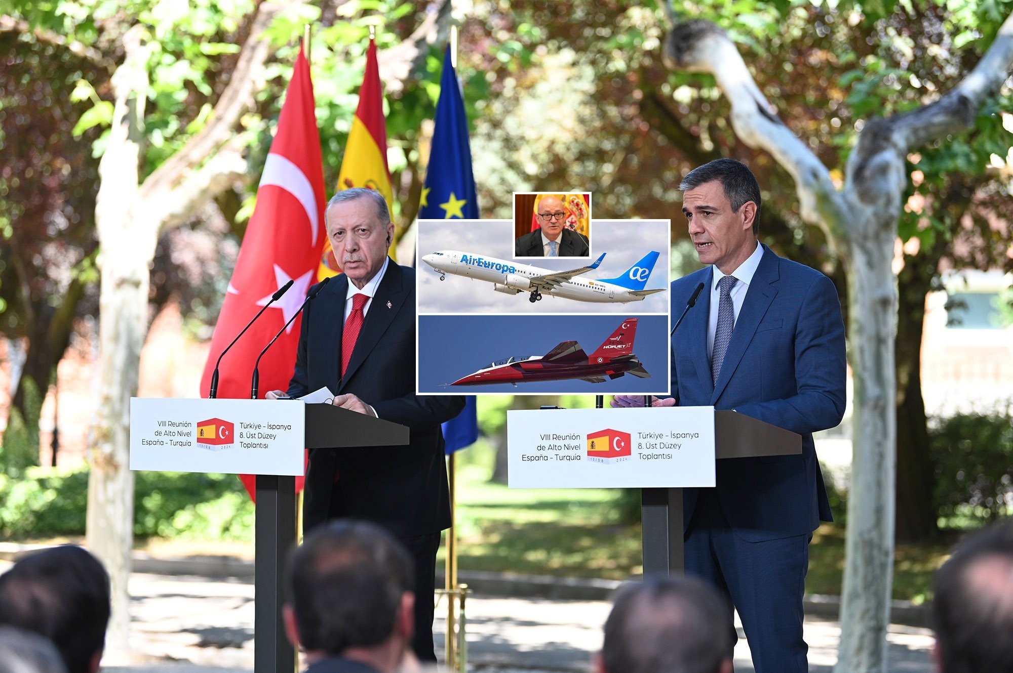 Últimante, Erdogan está recibiendo demasiados favores de Sánchez... y eso que la última cumbre bilateral entre ambos países se celebró en junio de 2024 Últimante, Erdogan está recibiendo demasiados favores de Sánchez... y eso que la última cumbre bilateral entre ambos países se celebró en junio de 2024