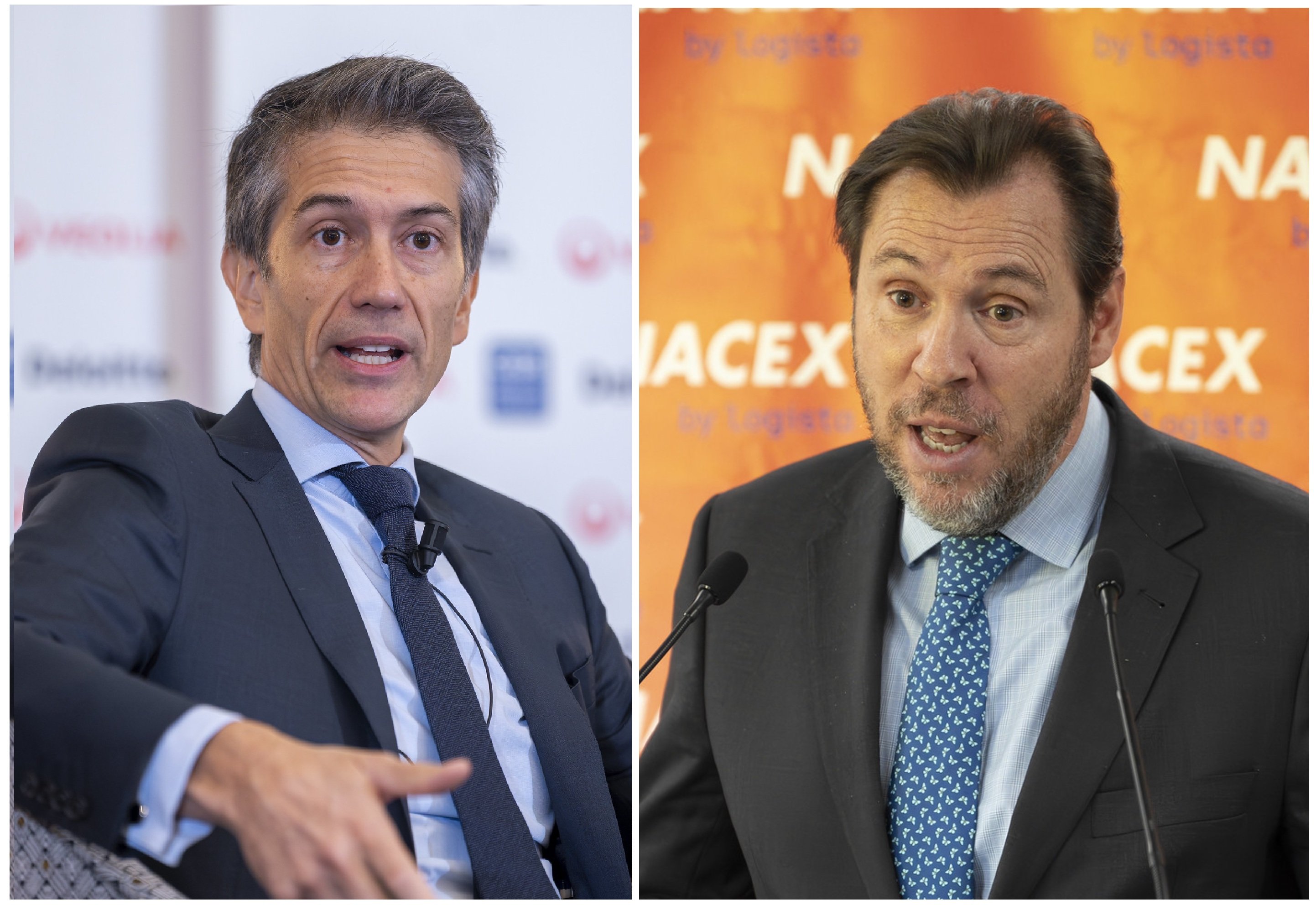 Santamaría (ACS) ha dejado clara su apuesta por el pago por uso como sistema más justo, pero el ministro Puente descartó este sistema hace unos meses / Fotos: Pablo Moreno 