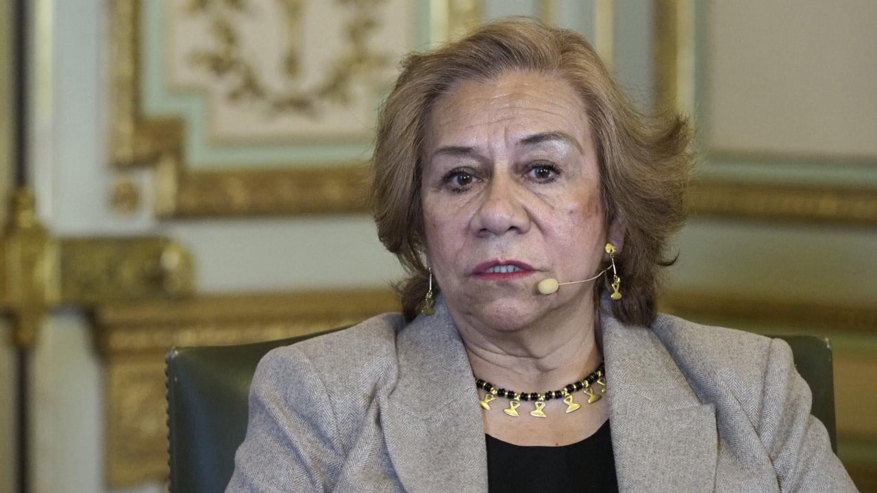 La canciller colombiana, Rosa Villavicencio, de visita en España