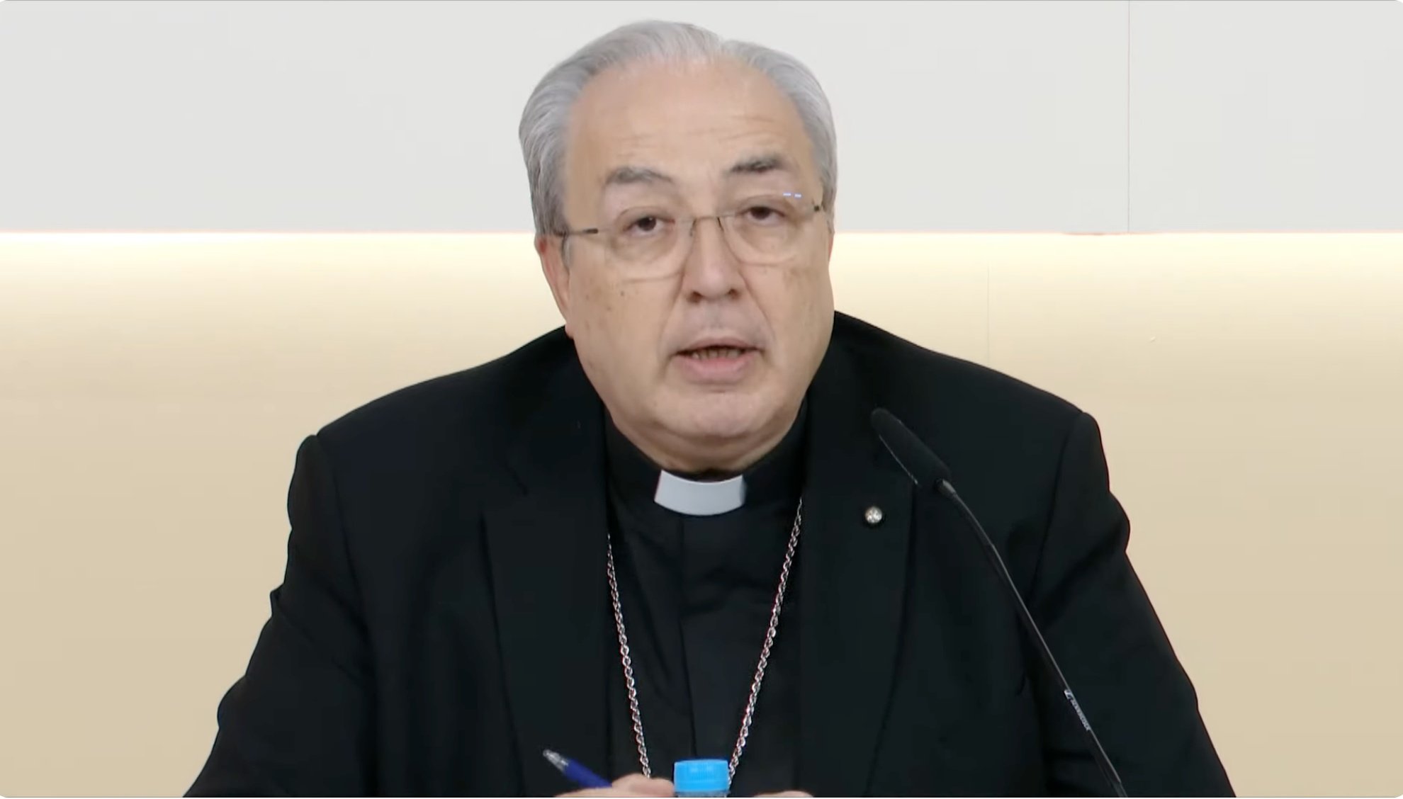 El secretario de la Conferencia Episcopal, Monseñor Francisco César García Magán