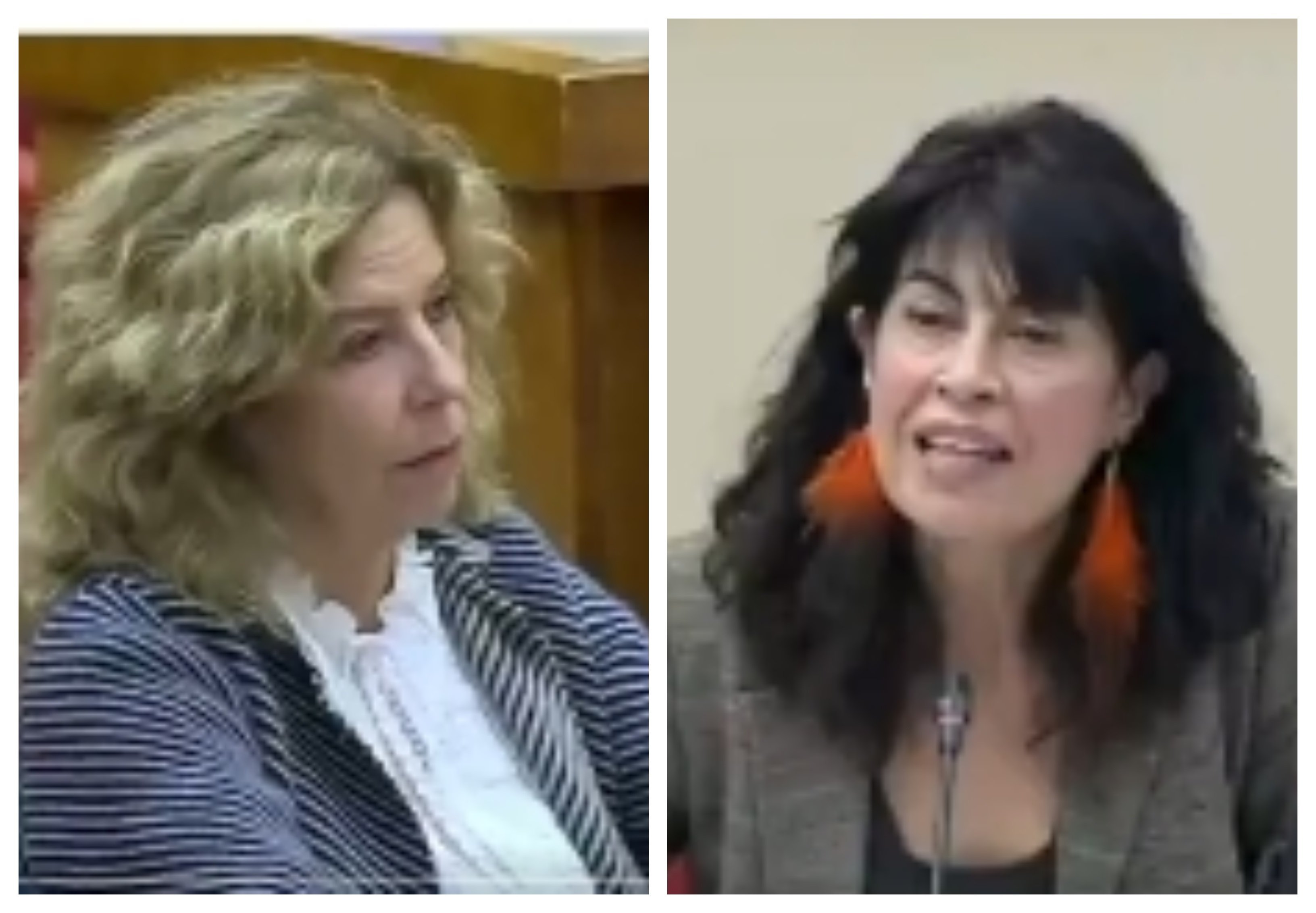 La ministra de Igualdad se dirige a Rocío Aguirre, diputada de Vox