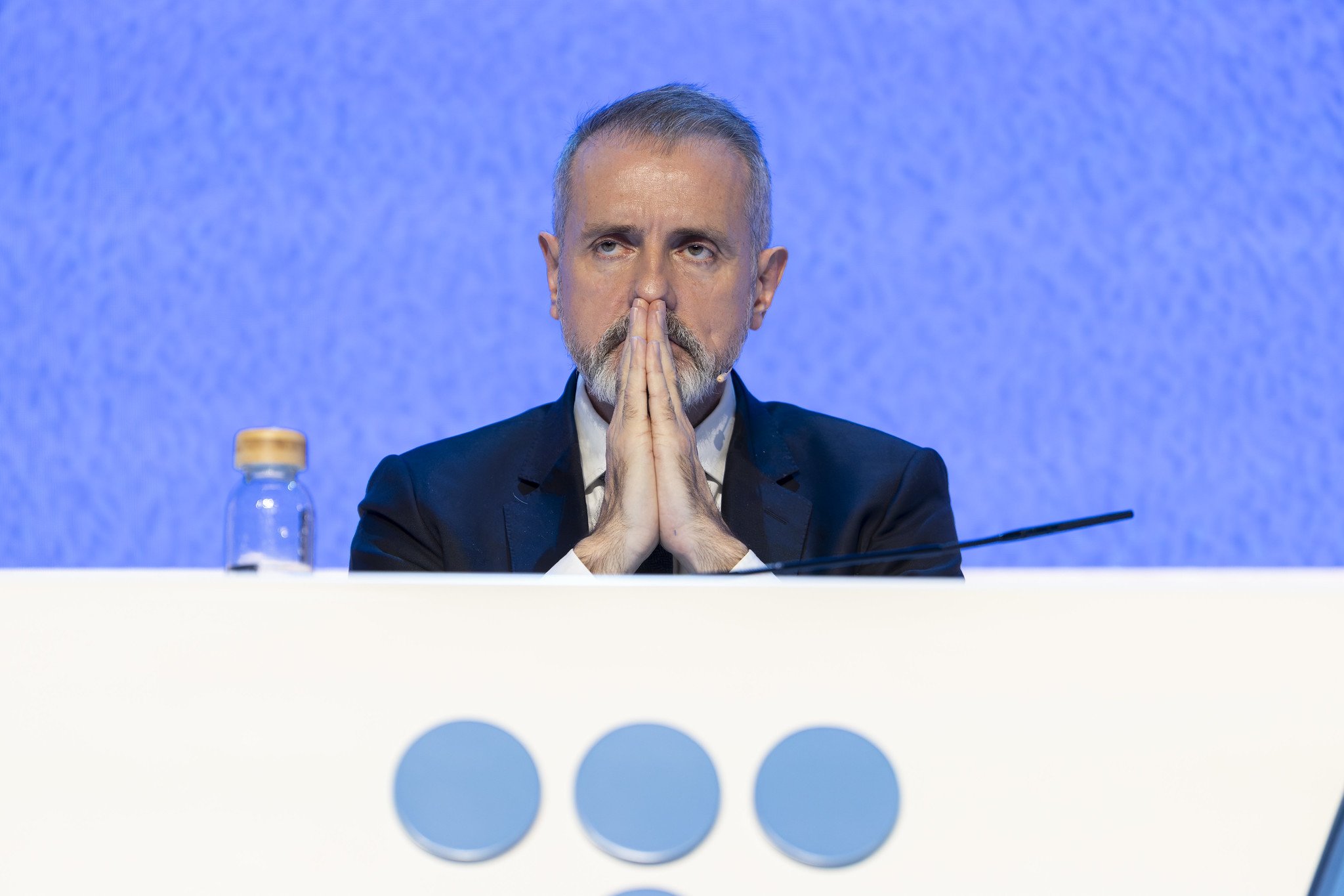 A Marc Murtra, presidente ejecutivo de Telefónica, se le acumulan los problemas / Foto: Pablo Moreno