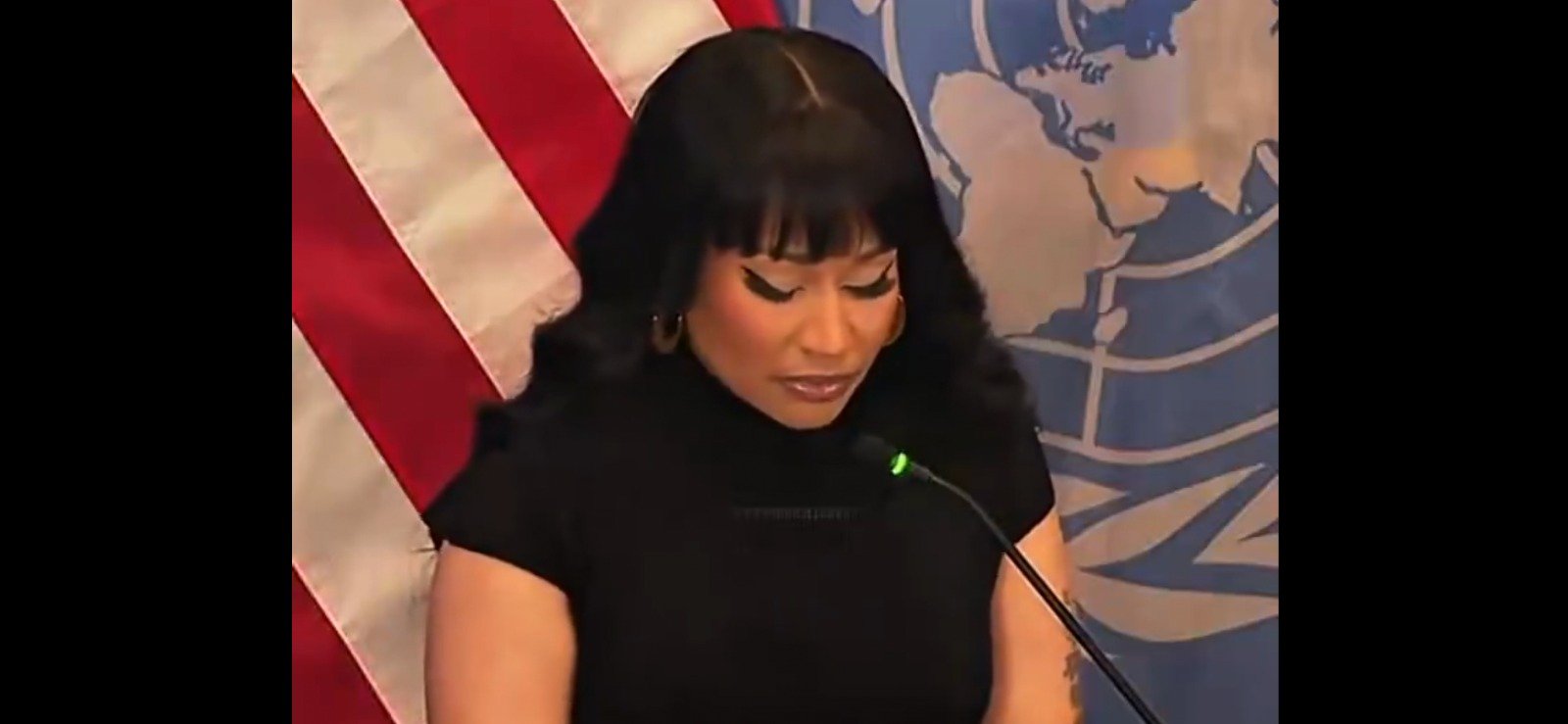 La rapera de origen trinitense Nicki Minaj agradecía al presidente de Estados Unidos, Donald Trump, que tomara decisión en apoyo a los cristianos en Nigeria