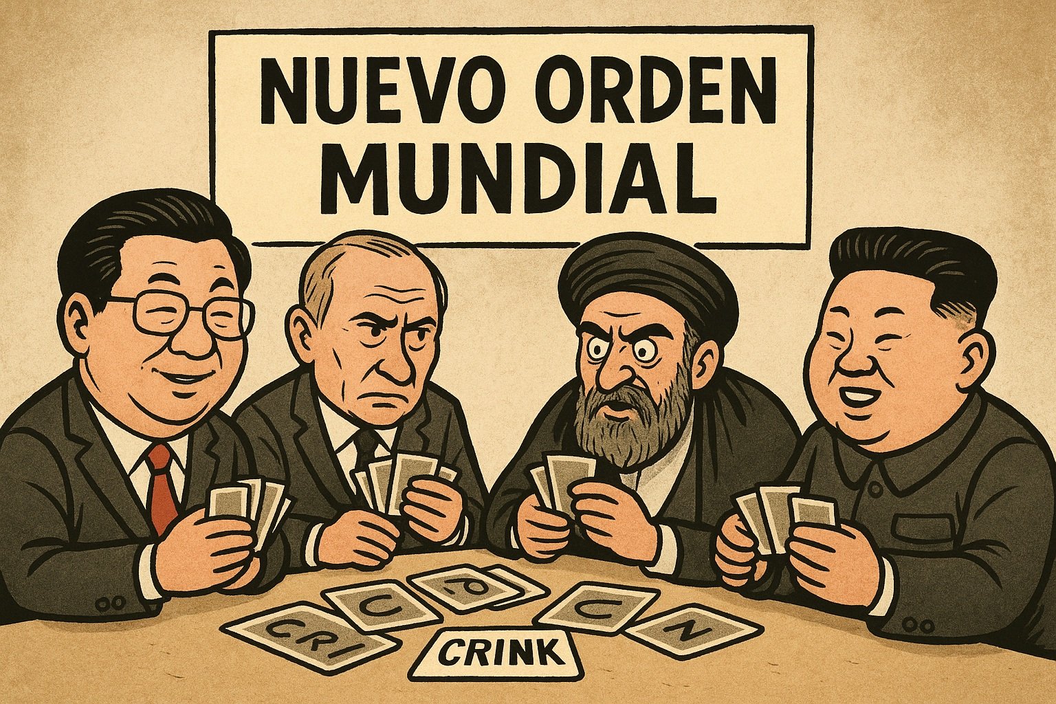 China, Rusia, Irán y Corea del Norte (CRINK) reflejan un nuevo orden mundial