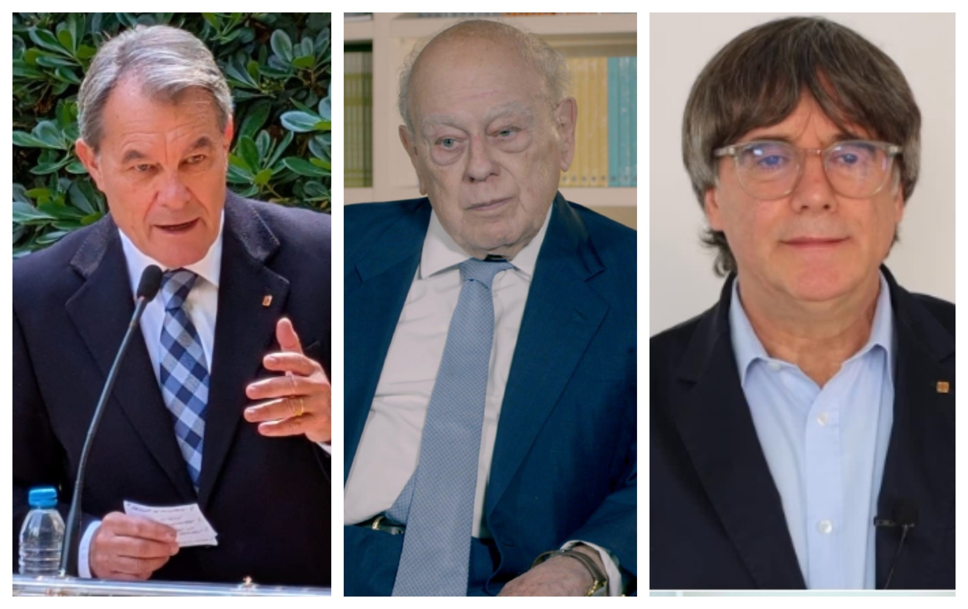 Mas, Pujol y Puigdemont Mas, Pujol y Puigdemont