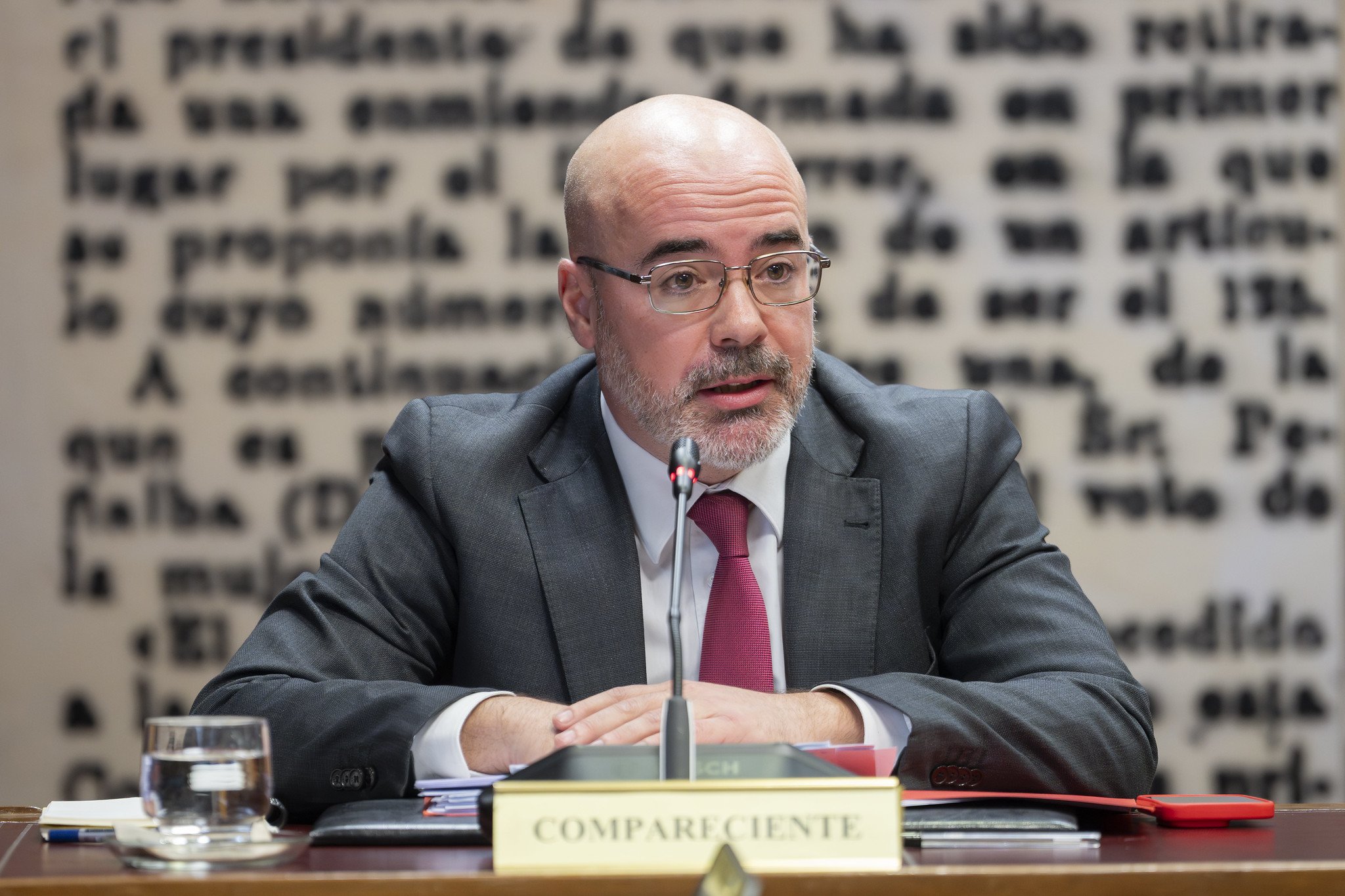 El actual delegado del Gobierno en Madrid, Francisco Martín, ha declarado hoy en la Comisión de Investigación del Caso Koldo en el Senado / Foto: Pablo Moreno