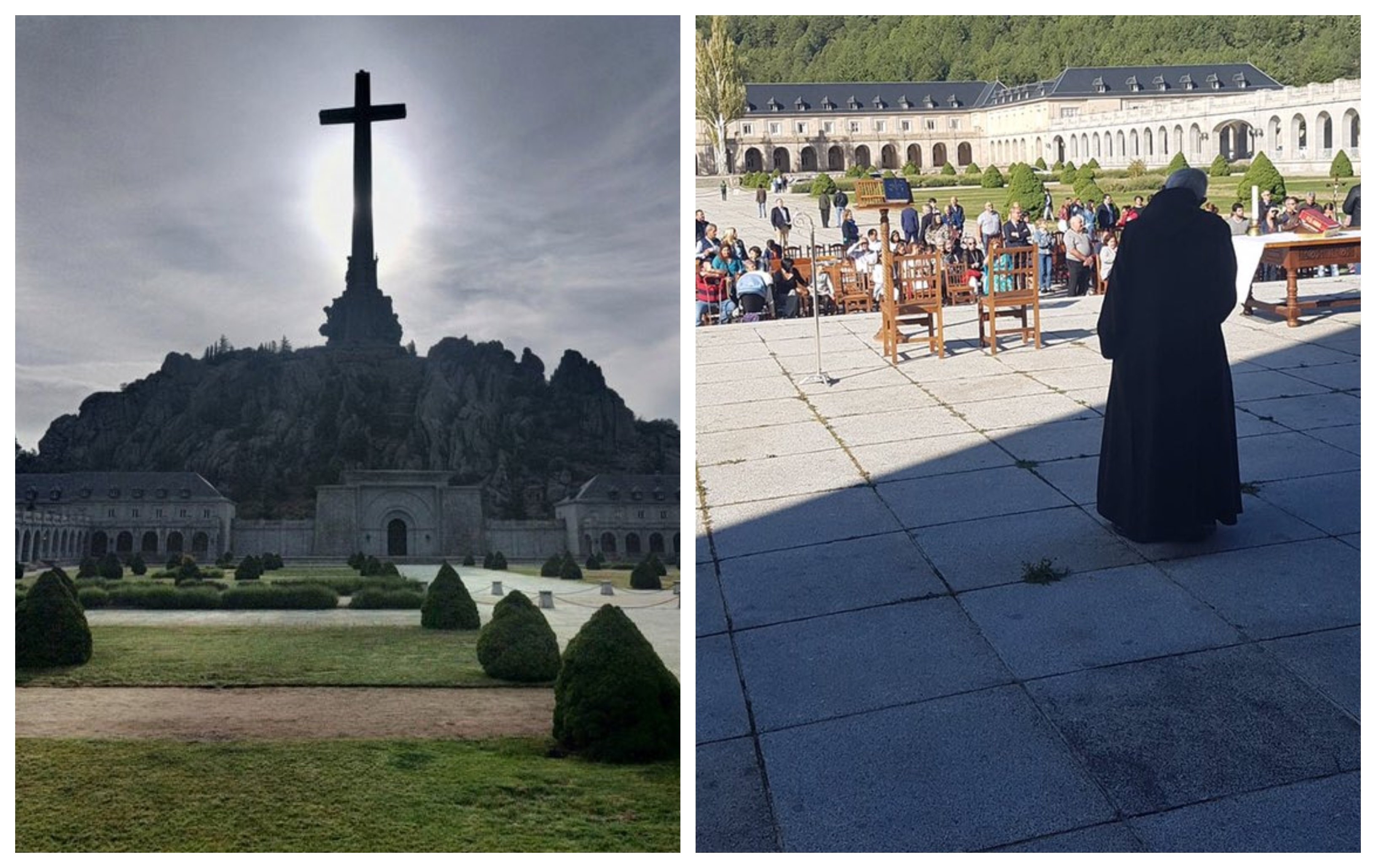 ¿Por qué cambiarlo ahora si el Valle es lugar de paz, de reconciliación, de oración, de meditación, de culto católico? Quizá lo que les molesta a algunos es que los monjes permanezcan en el Valle y que sea un edificio dedicado precisamente al culto católico ¿Por qué cambiarlo ahora si el Valle es lugar de paz, de reconciliación, de oración, de meditación, de culto católico? Quizá lo que les molesta a algunos es que los monjes permanezcan en el Valle y que sea un edificio dedicado precisamente al culto católico