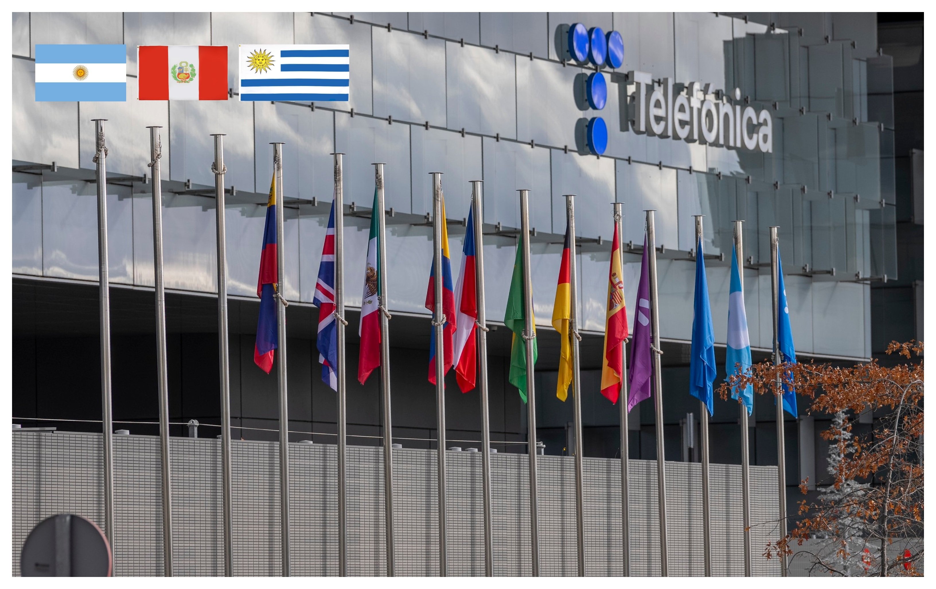 Banderas en el Distrito C con tres mástiles vacíos... y esto va a más / Foto: Pablo Moreno