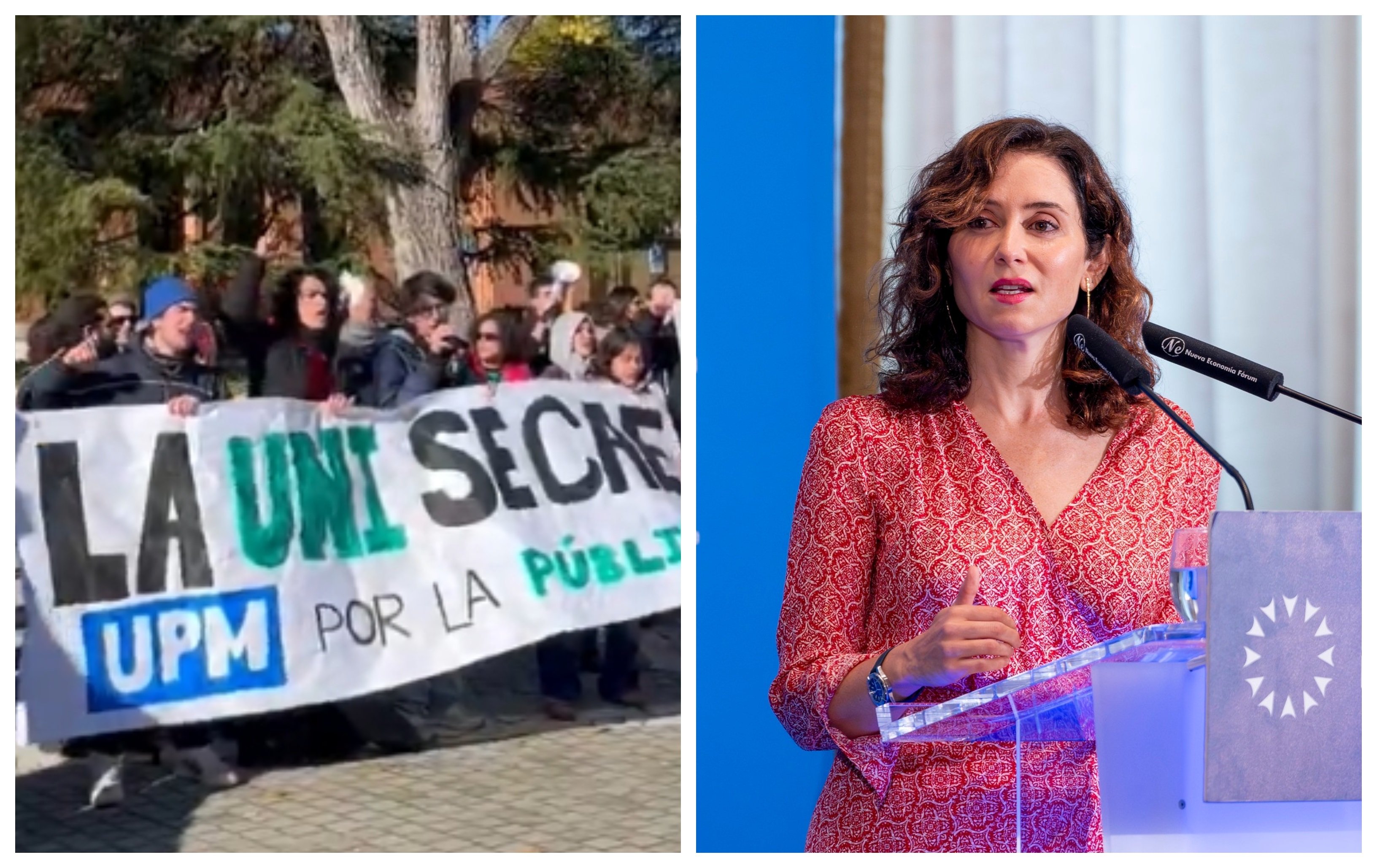 Una huelga en la universidad pública madrileña... forjada por el PSOE para fastidiar a Isabel Ayuso Una huelga en la universidad pública madrileña... forjada por el PSOE para fastidiar a Isabel Ayuso