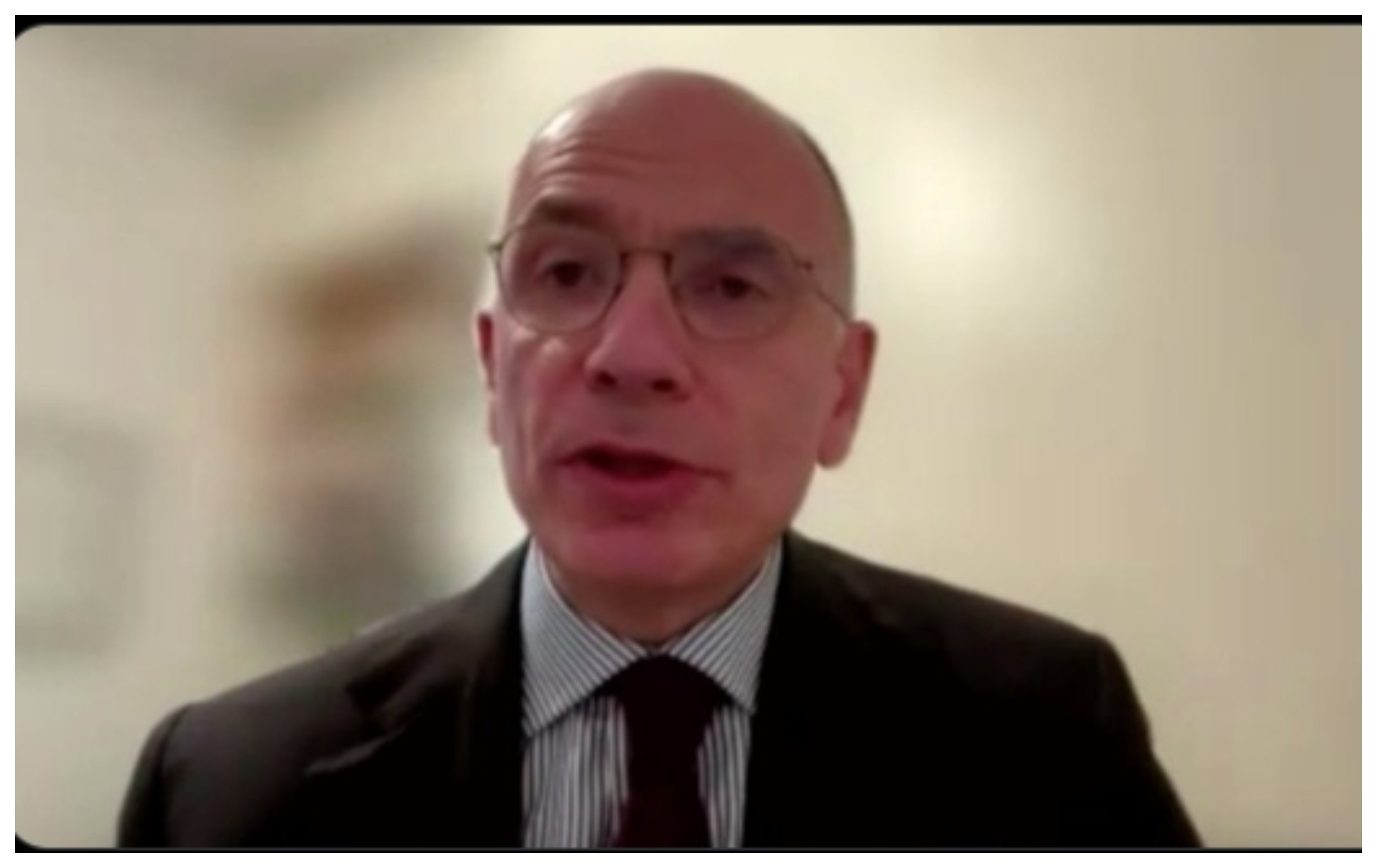 Enrico Letta pide bancos grandes en Europa