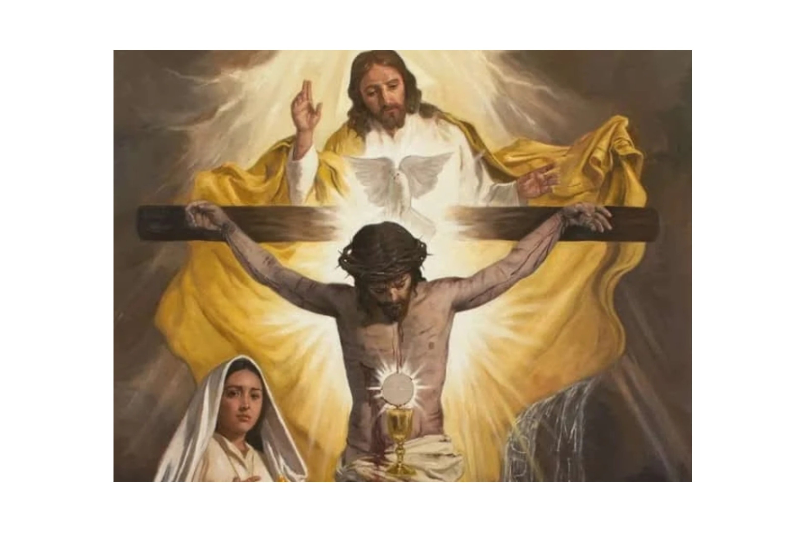 Jesucristo opera, María coopera