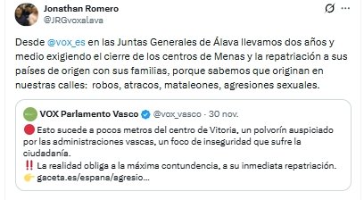 Vox País Vasco Vox País Vasco