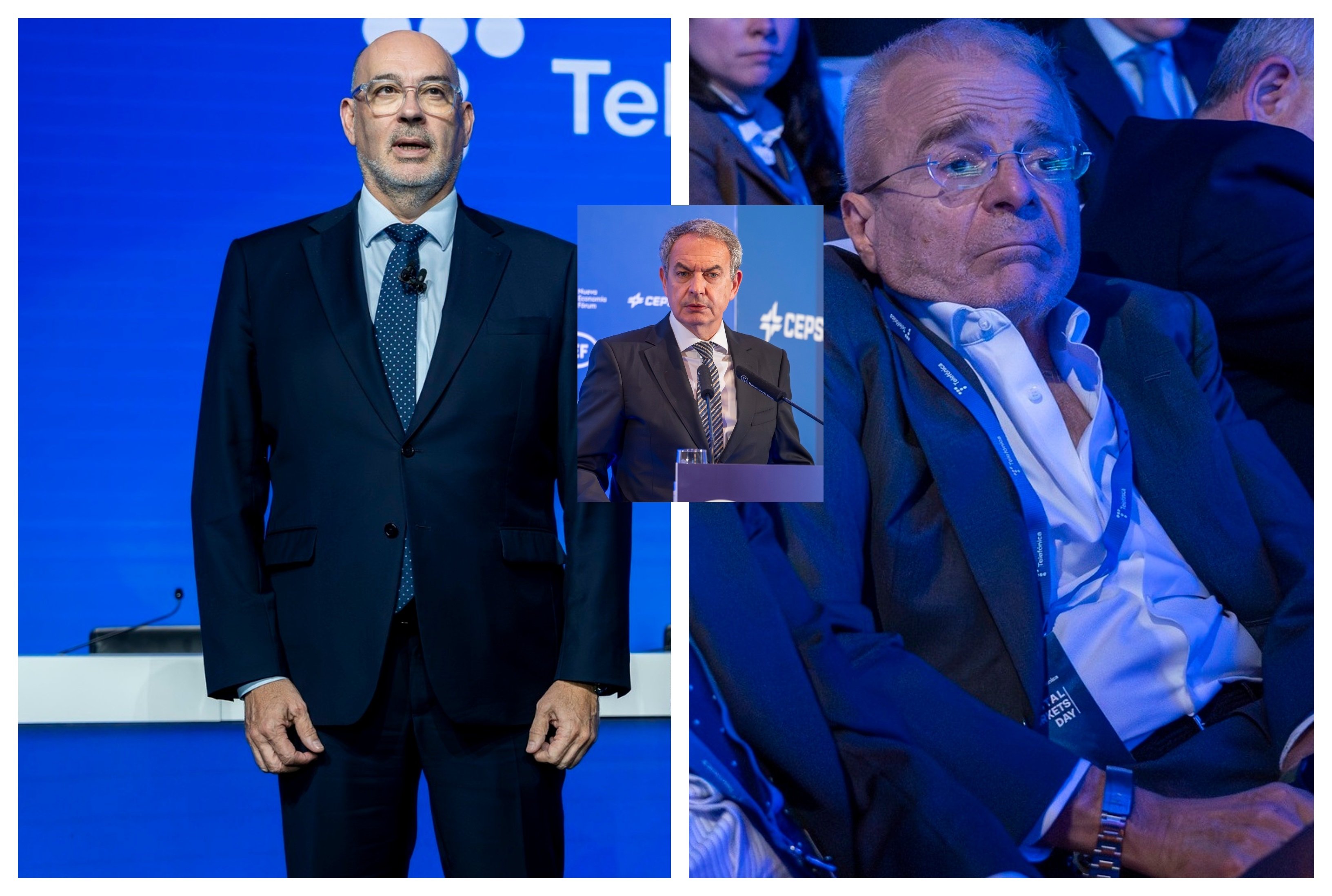 Emilio Gayo, CEO y Javier de Paz, comisario político, tienen un mismo jefe: Zapatero, hoy en horas bajas