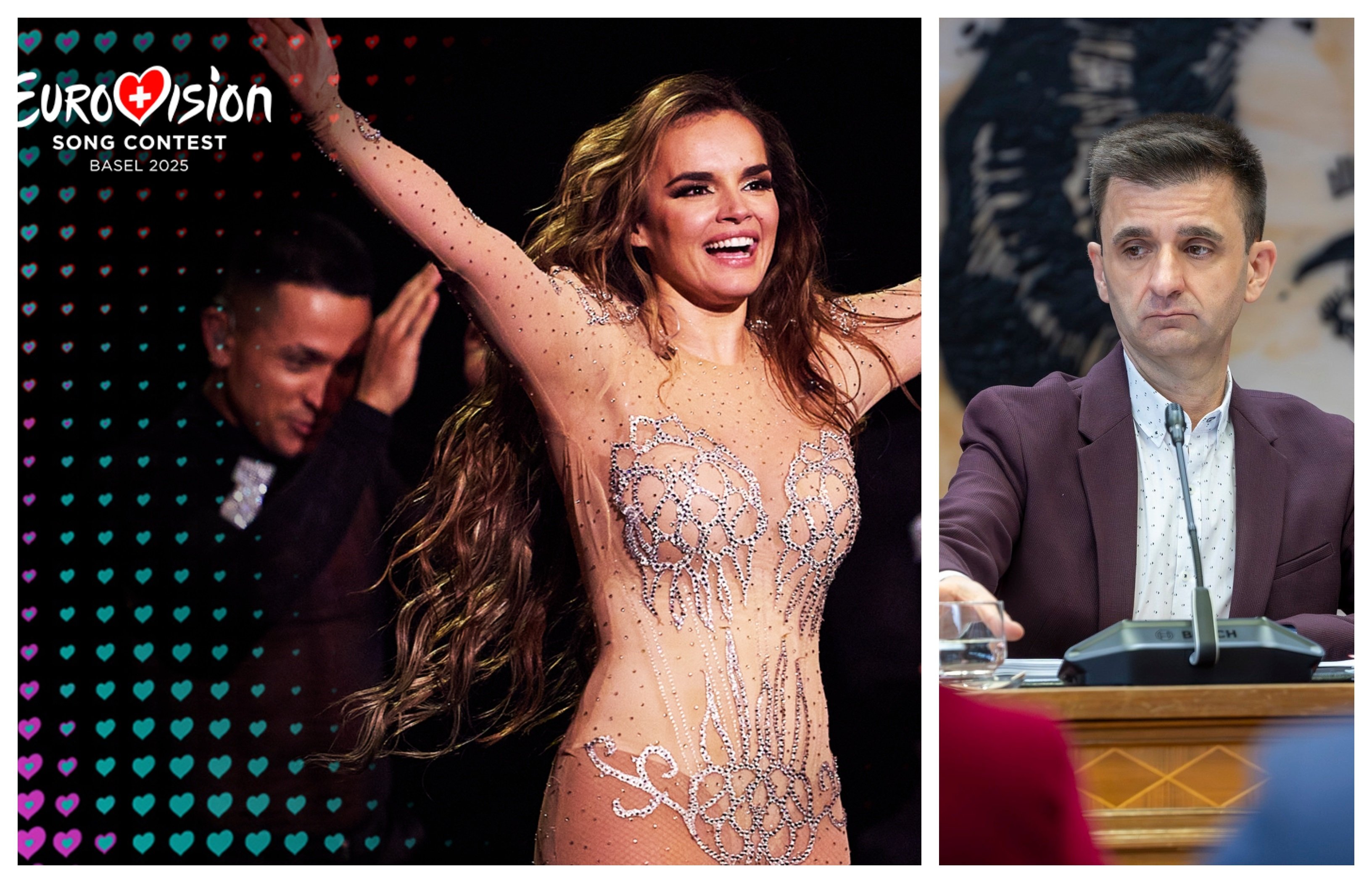 Moncloa, perdón, RTVE, ha decidido que España no participará en el Festival de Eurovisión 2026 / Foto: elaboración propia