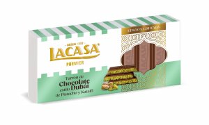 Turrón de Lacasa con chocolate Dubái Turrón de Lacasa con chocolate Dubái