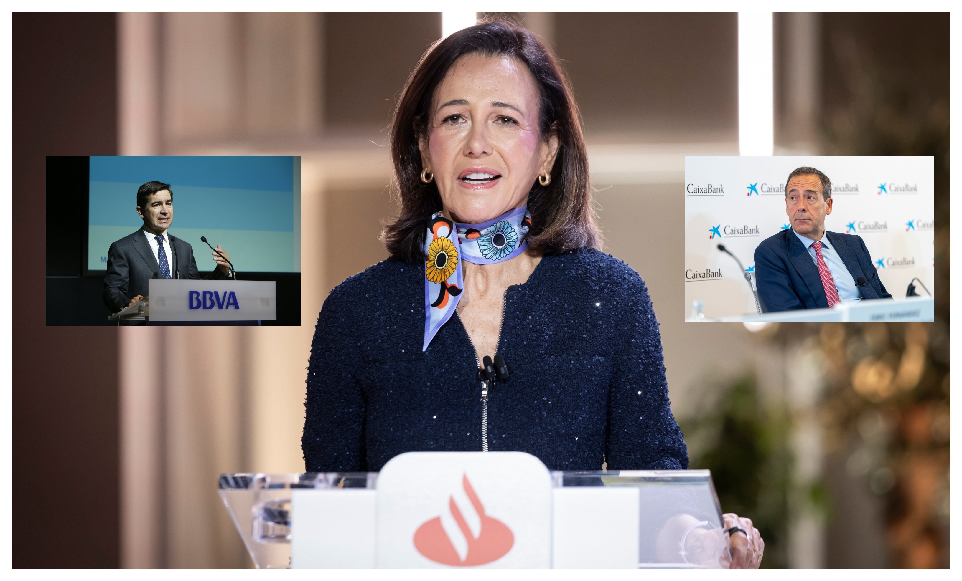 Para Moncloa, el Santander tiene "importancia sistémica mundial", el BBVA y Caixabank, no