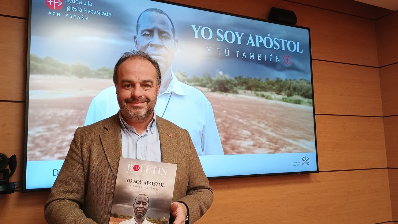 José María Gallardo, director de Ayuda a la Iglesia Necesitada (ACN) en España / Foto: ACN