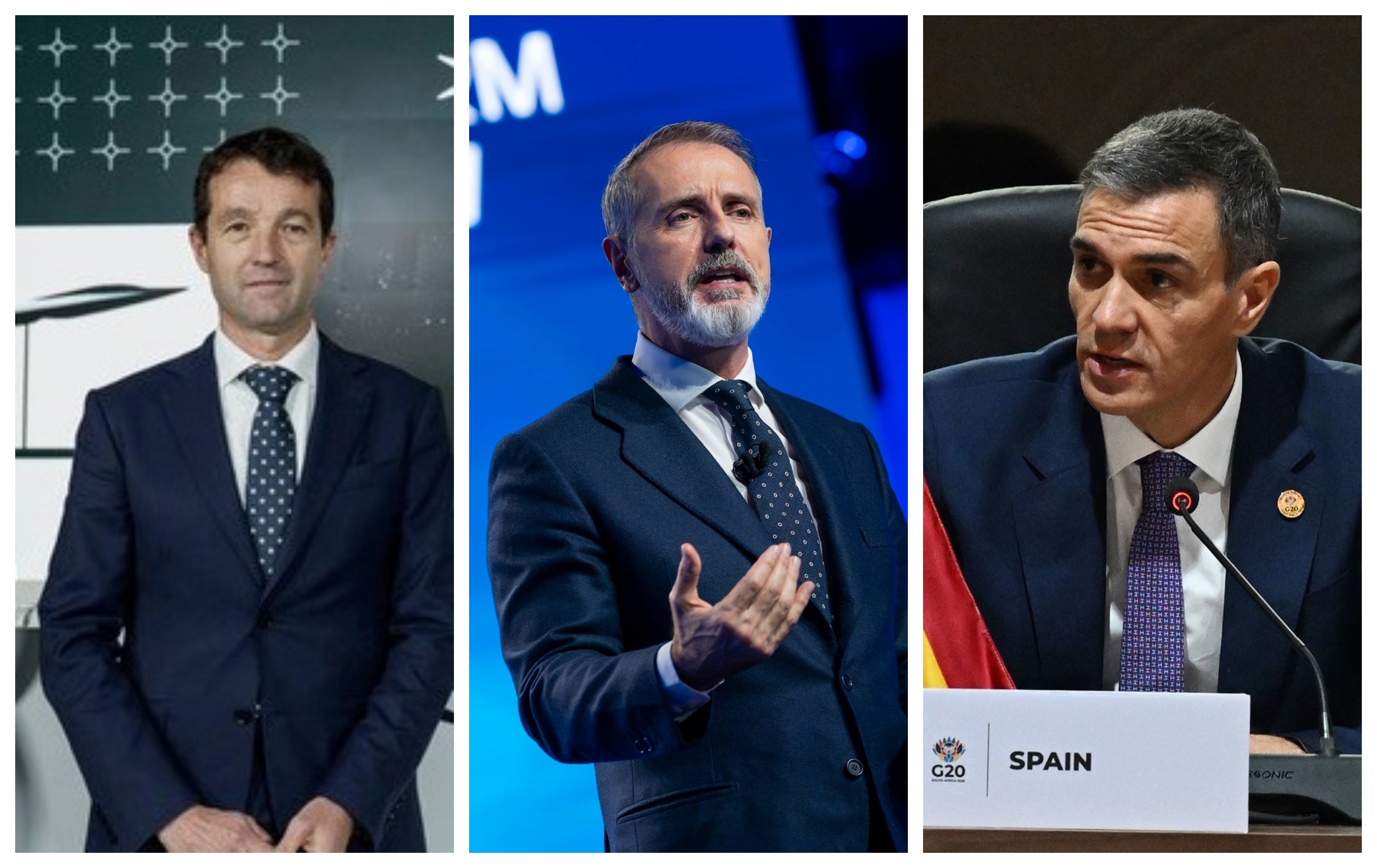 Pedro Sánchez está preparando su futuro fuera de La Moncloa. La Indra de Ángel Escribano y la Telefónica de Marc Murtra se llevan todo el protagonismo