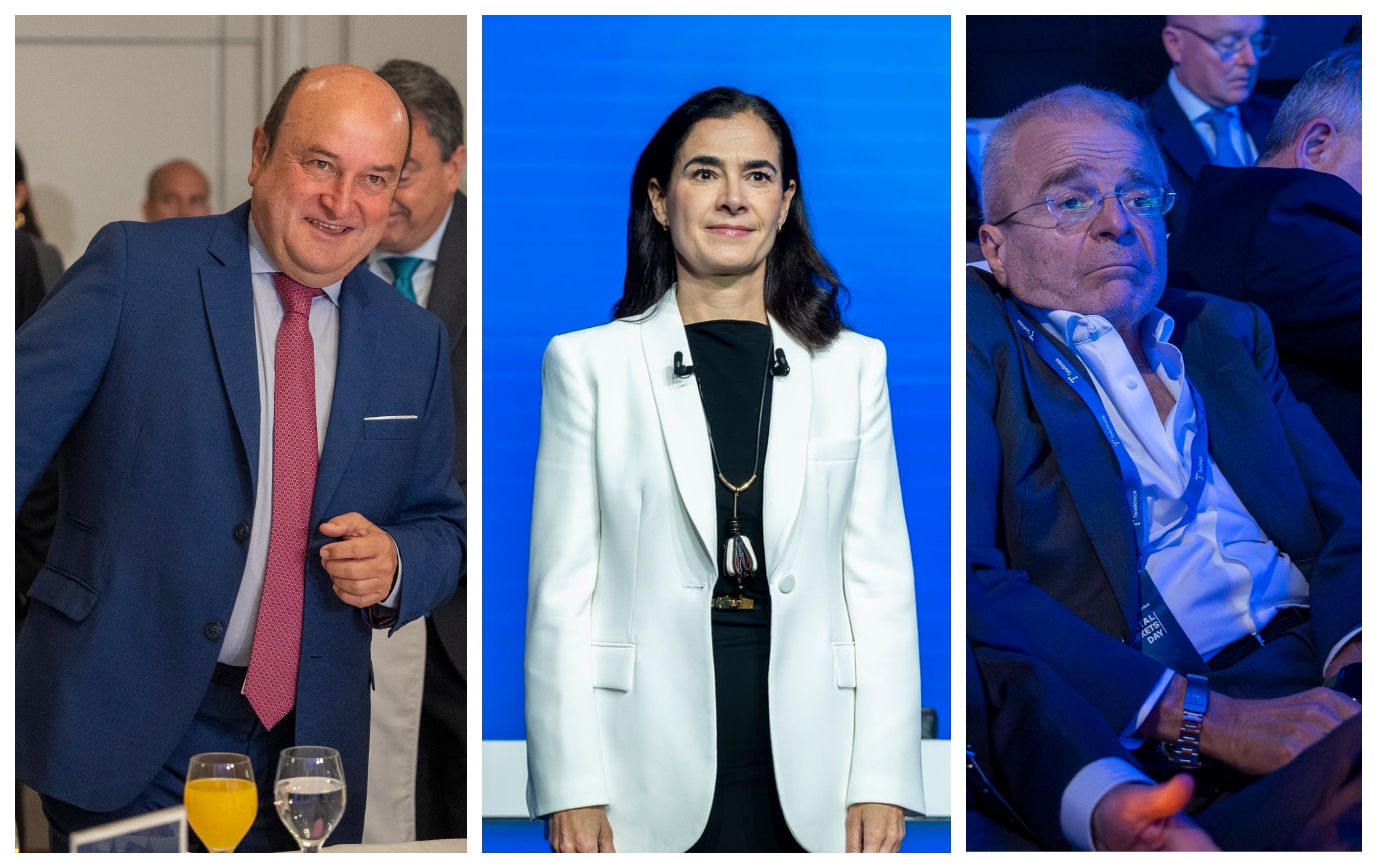 Andoni Ortúzar, consejero de Movistar+... y el PNV consigue que Murtra no eche a Laura Abasolo. Curiosa la situación de Movistar+, de la que fue nombrado presidente, ojo, ejecutivo, Javier de Paz / Fotos: Pablo Moreno