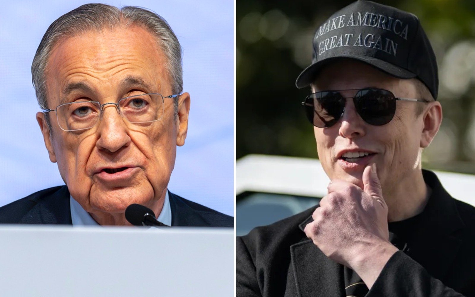 Florentino que ante todo es internacional y no conoce fronteras se vuelve a unir a Elon, como ya hizo hace unos meses