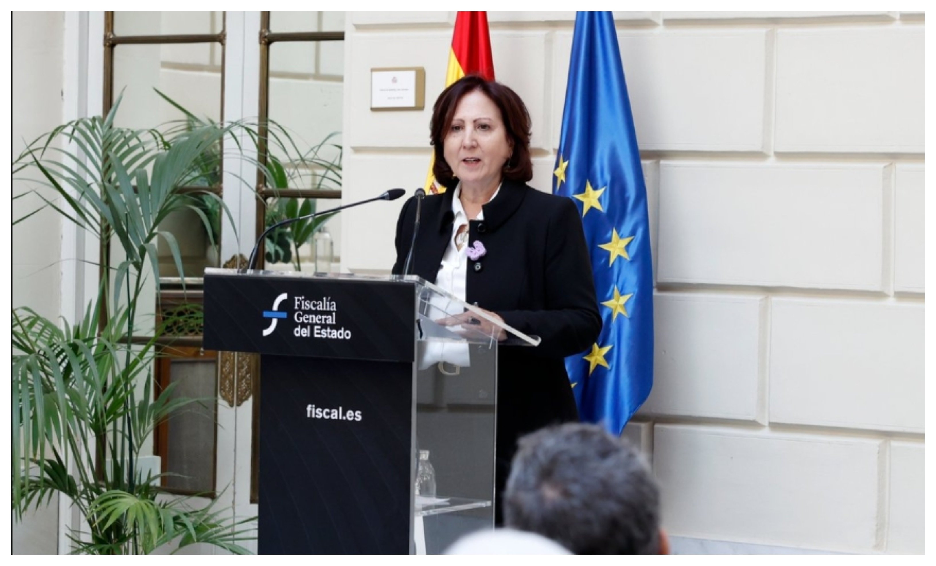 Teresa Peramato. Mi 'admiración y respeto' a mi antecesor...