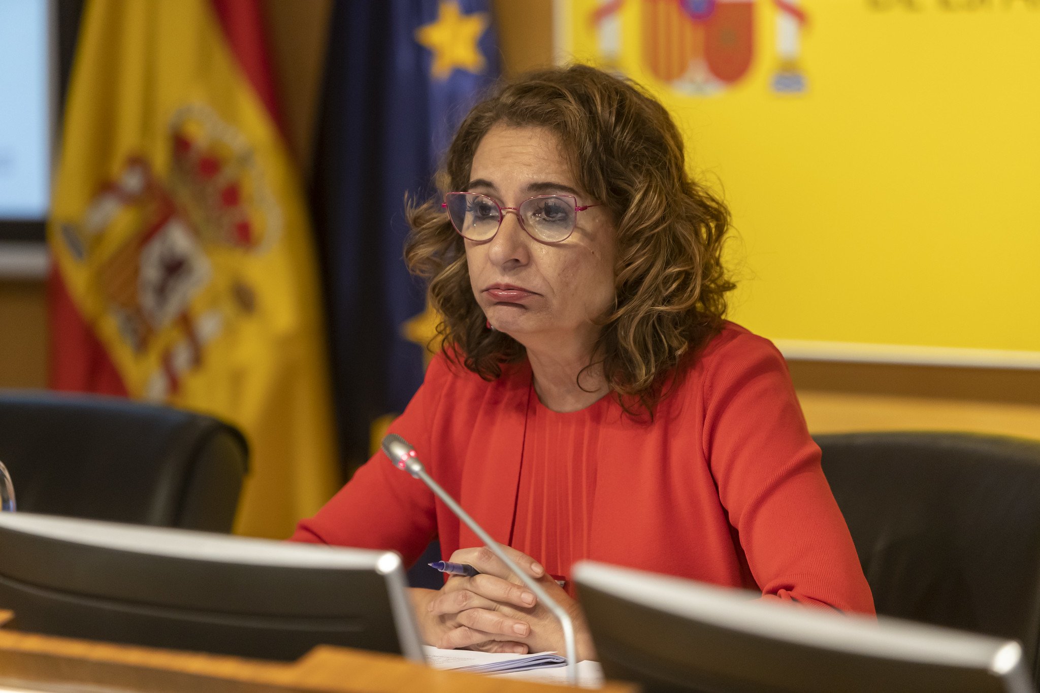 María Jesús Montero, vicepresidenta primera y ministra de Hacienda desde que Sánchez llegó al poder, en junio de 2018 / Foto: Pablo Moreno