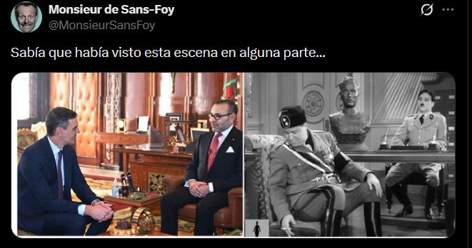 Sánchez y Chaplin Sánchez y Chaplin