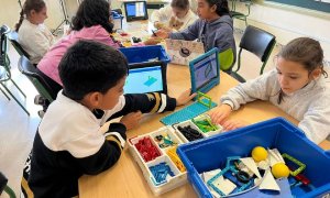 Alumnado del CEIP Pérez Molina (Ciudad Real)