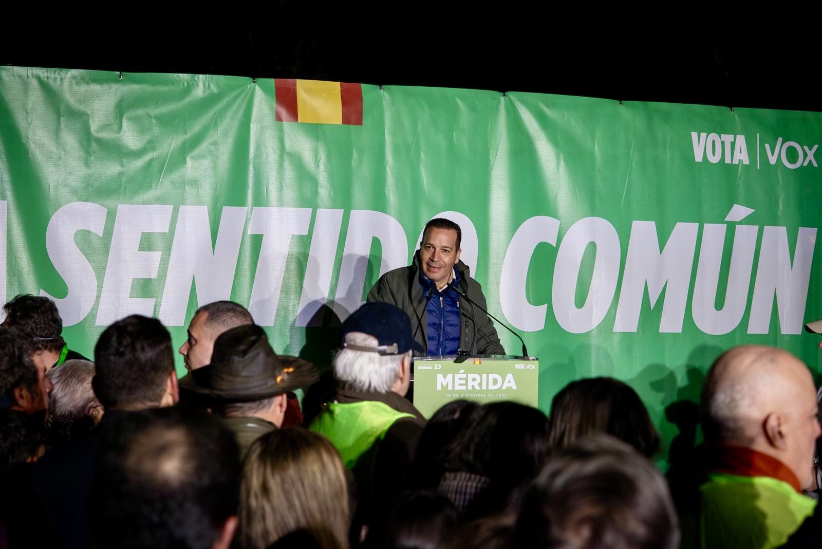 Óscar Fernández, candidato de Vox en Extremadura