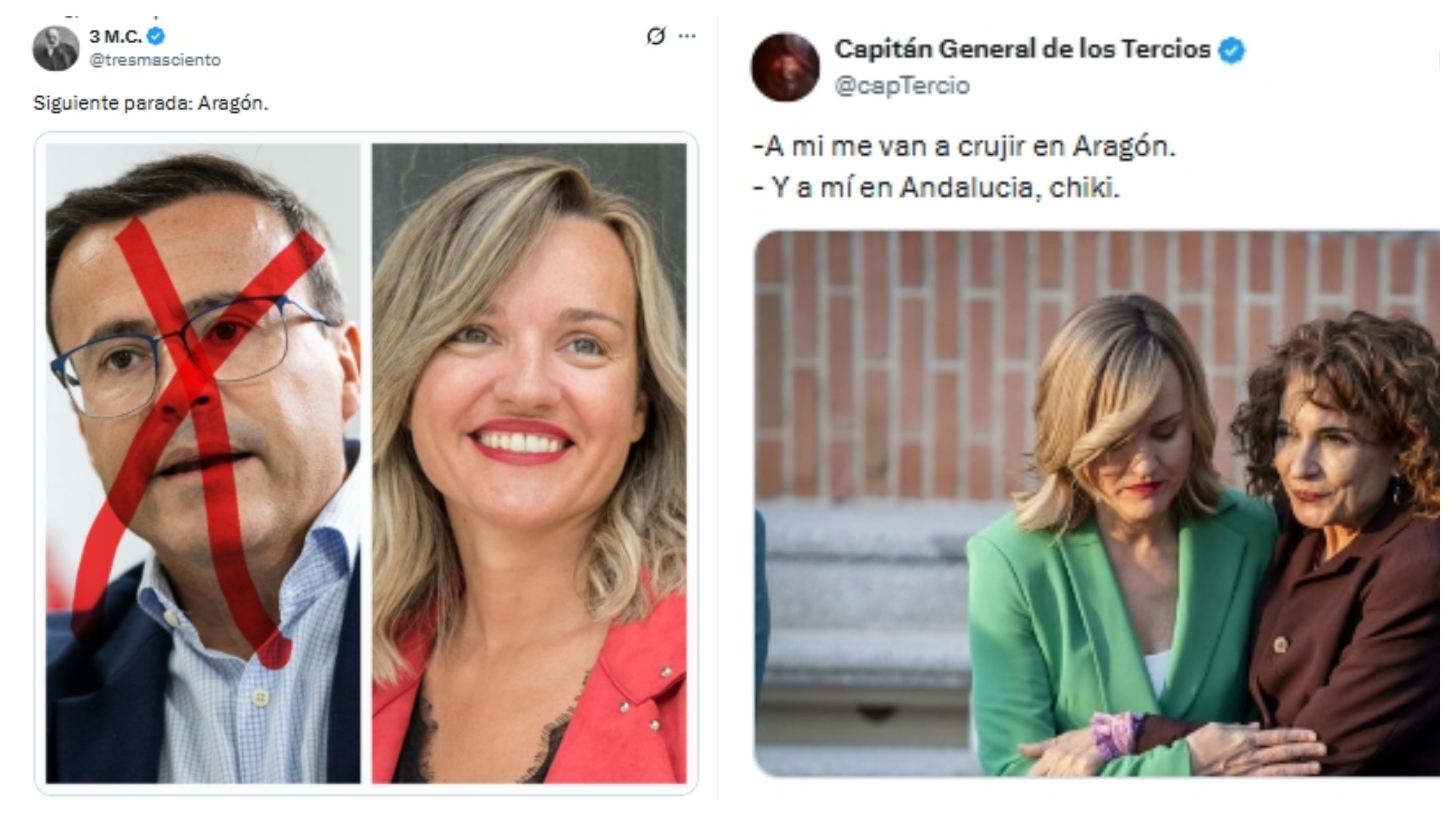 Pili y Marisu, calentad que salís