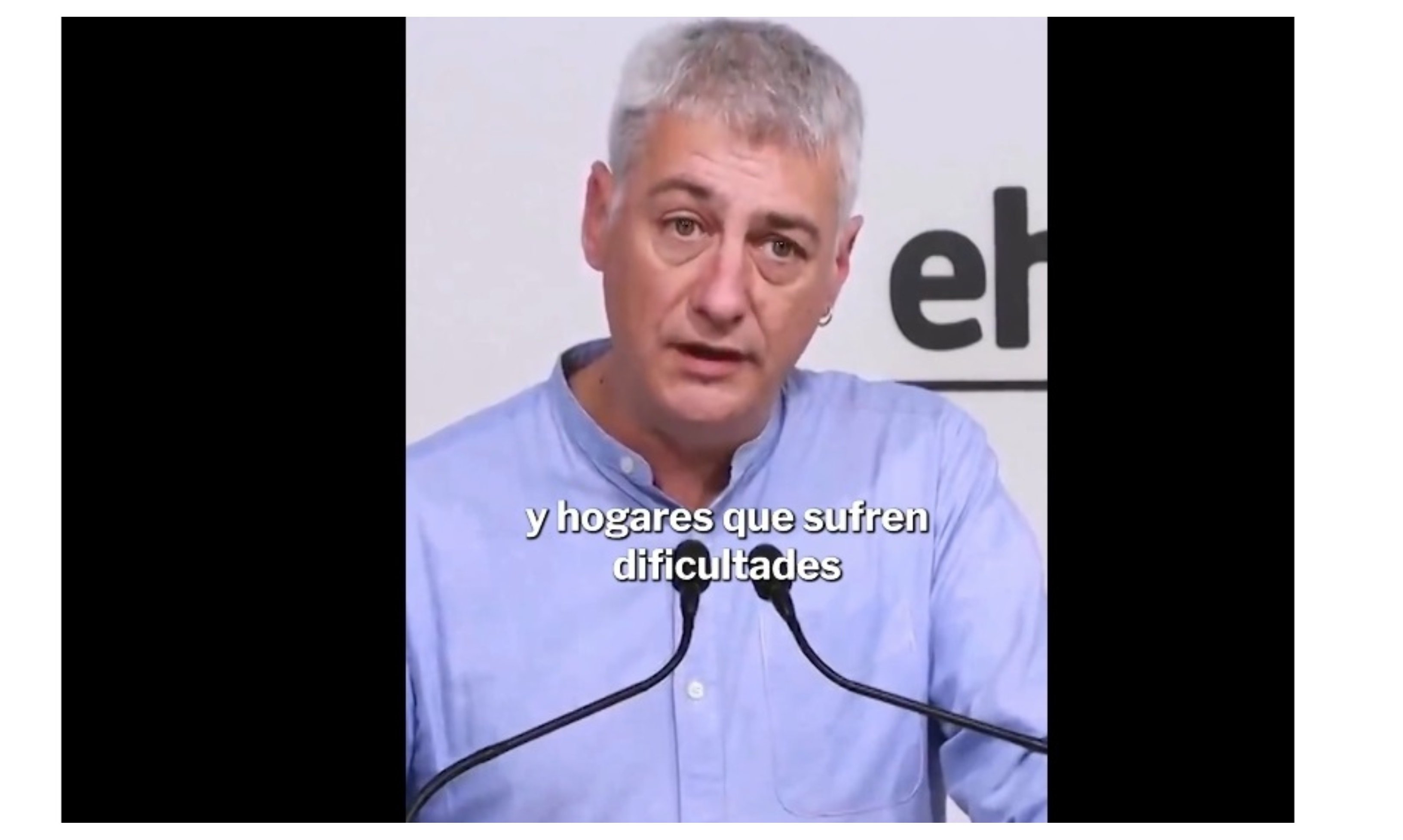 Oskar Matute, portavoz adjunto de EH Bildu en el congreso