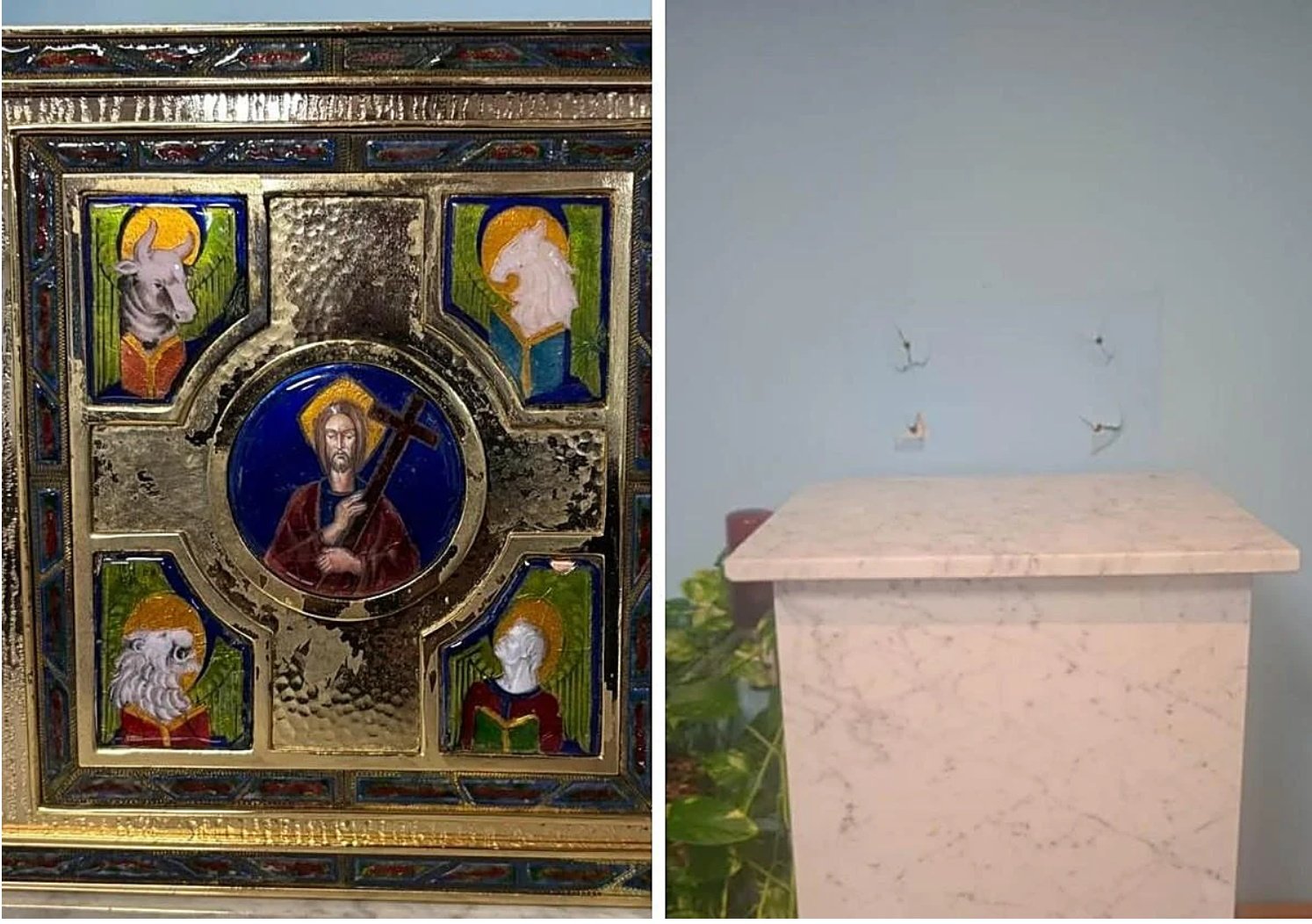 Sagrario robado en el Hospital del Rosell, en Cartagena