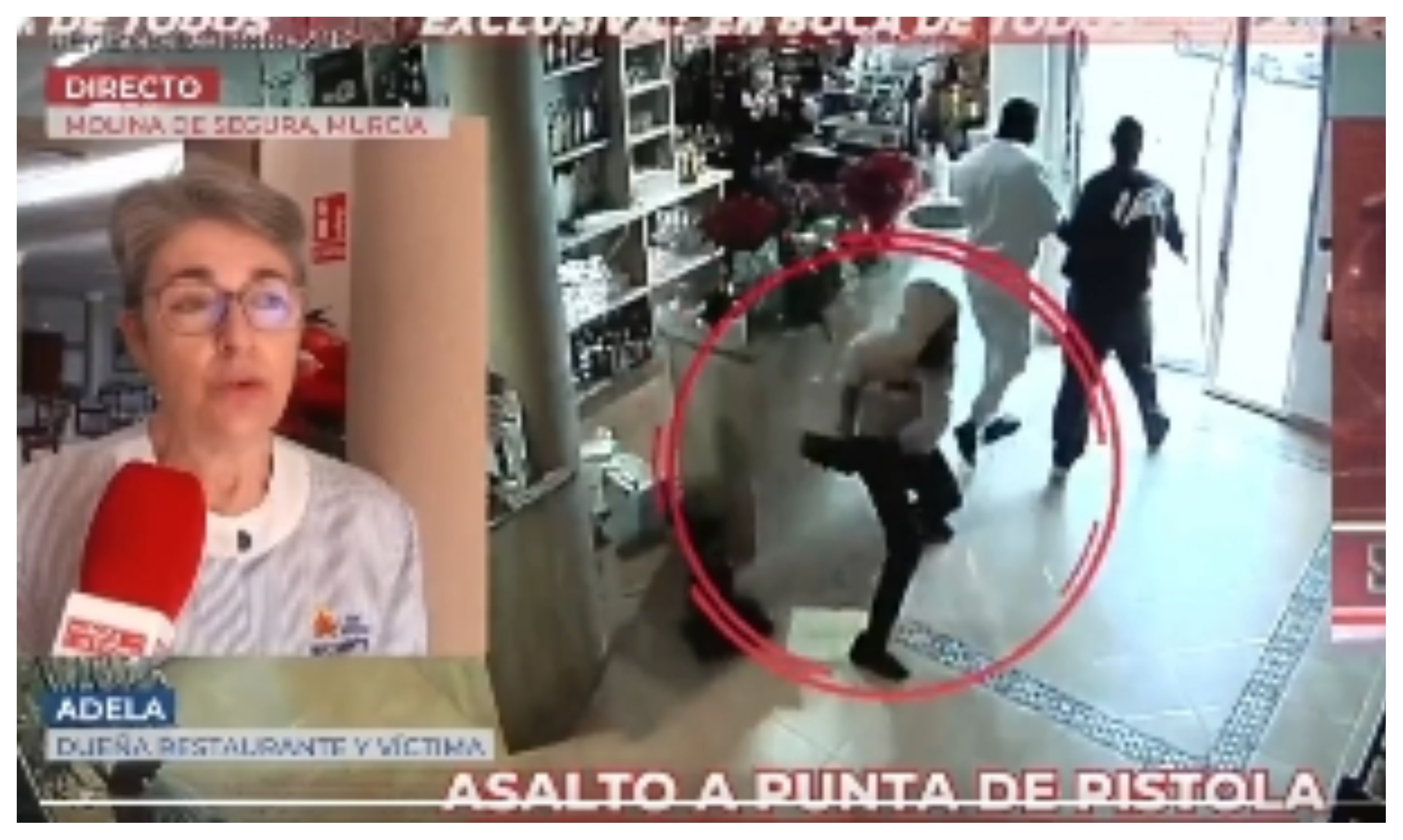 Atraco a punta de pistola en un restaurante en Murcia: "a las 16:50, estaba lleno de gente y de niños jugando"