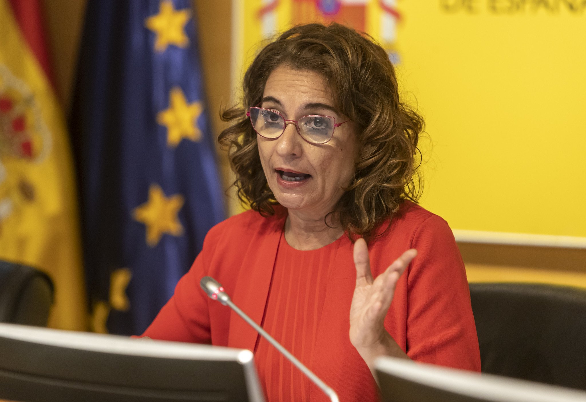 María Jesús Montero, Marisu para los contribuyentes, vicepresidenta primera del Gobierno y ministra de Hacienda / Foto: Pablo Moreno