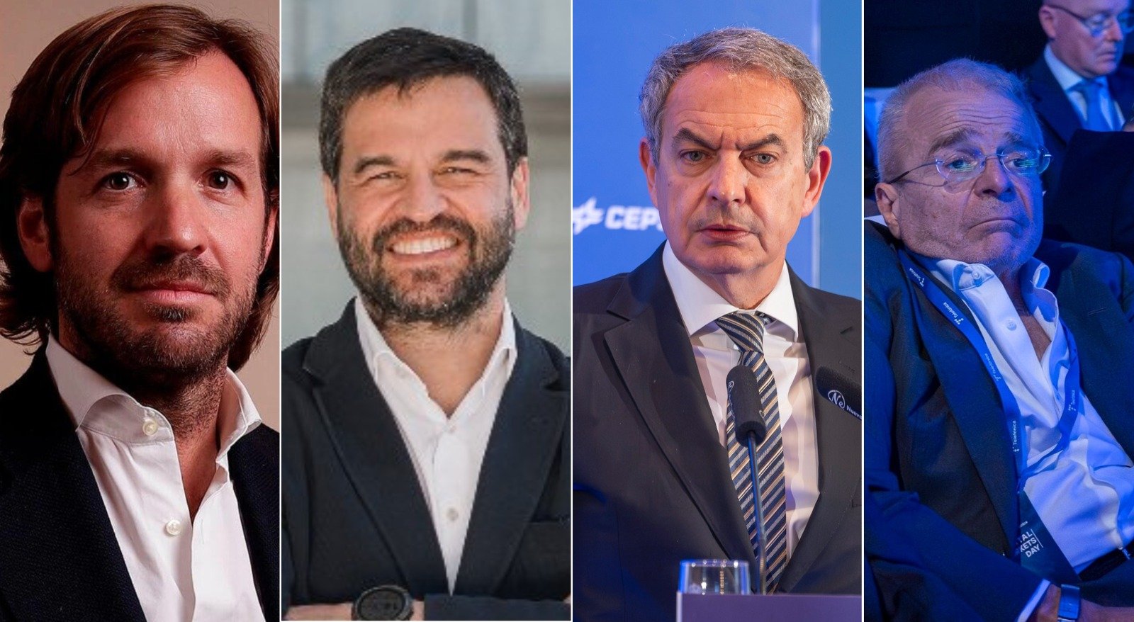 Rosauro Varo, Gonzalo Martin-Villa, ZP y Javier de Paz