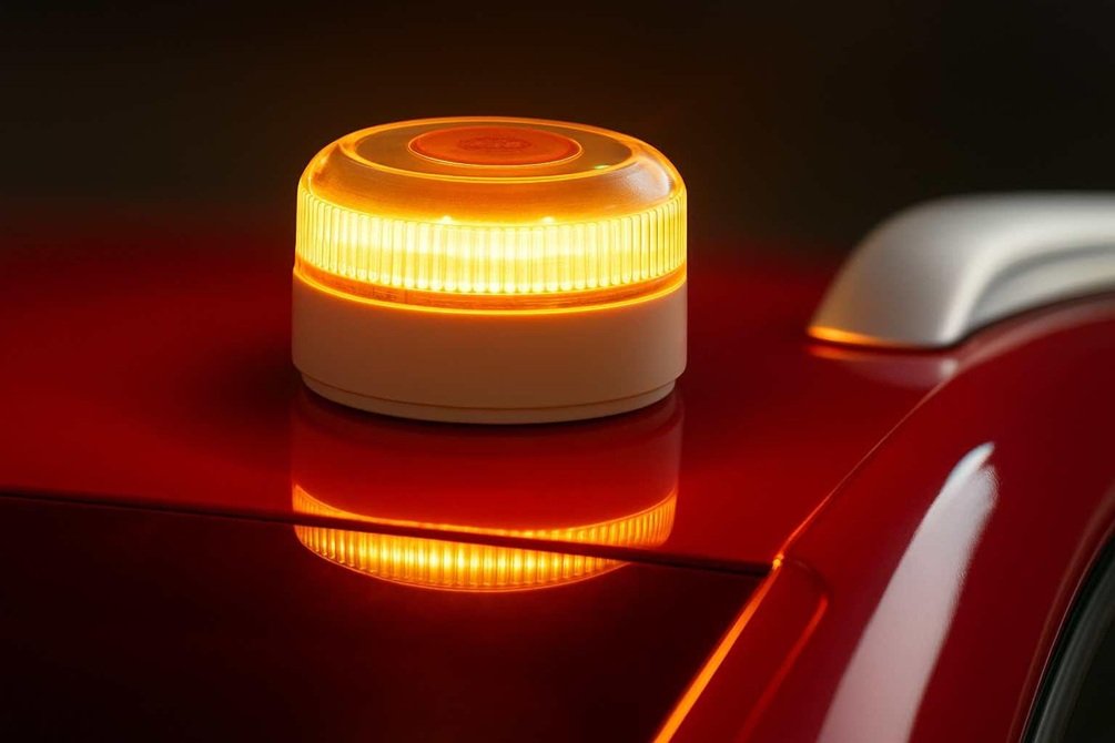 La baliza V16 ya es famosa y polémica... antes de entrar en vigor: otro desastre de la DGT de Pere Navarro