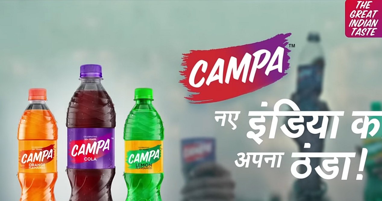 Campa Cola, el refresco con el que el grupo indio reta a Coca-Cola y a PepsiCo en India