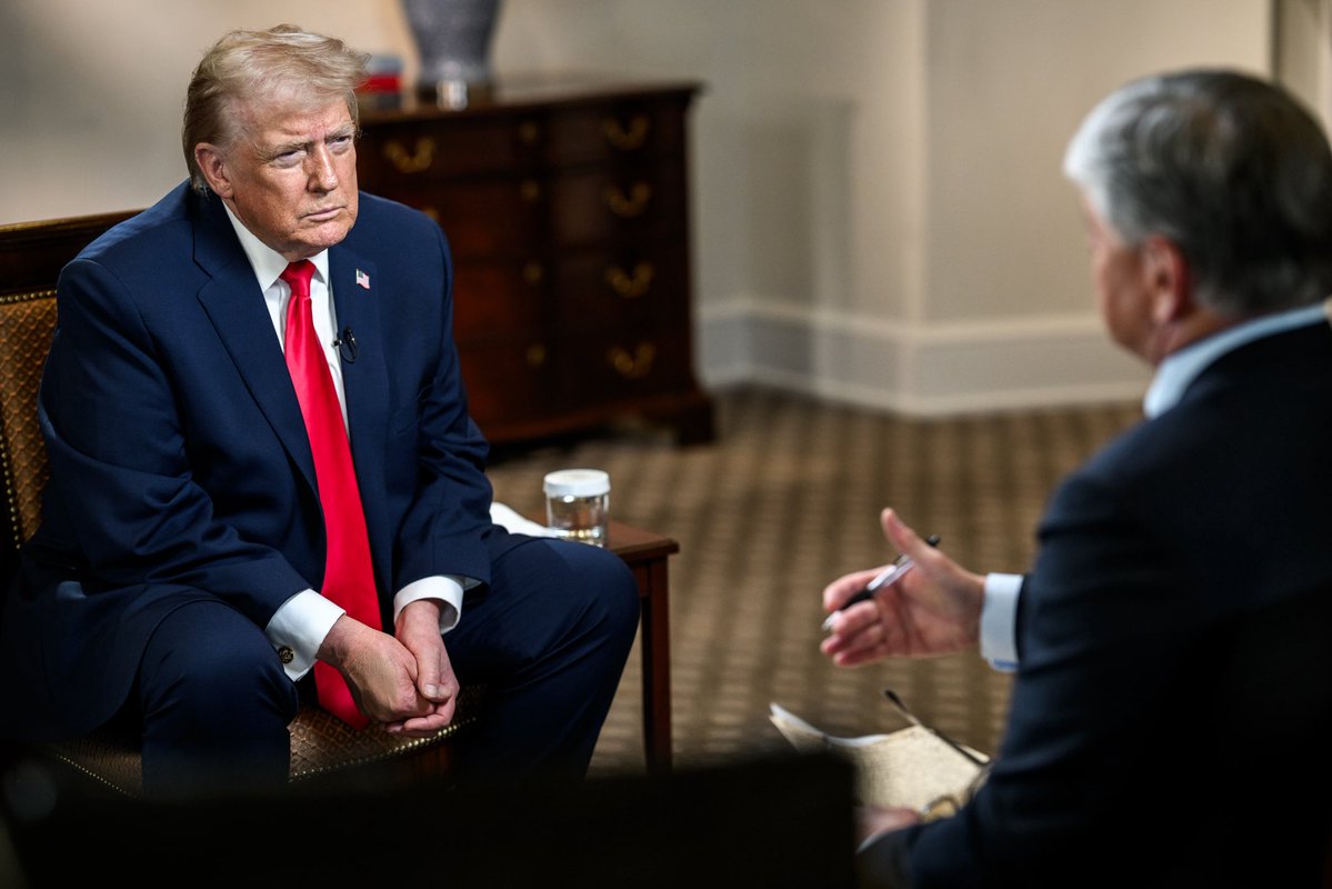 Donald Trump, entrevistado en Fox News