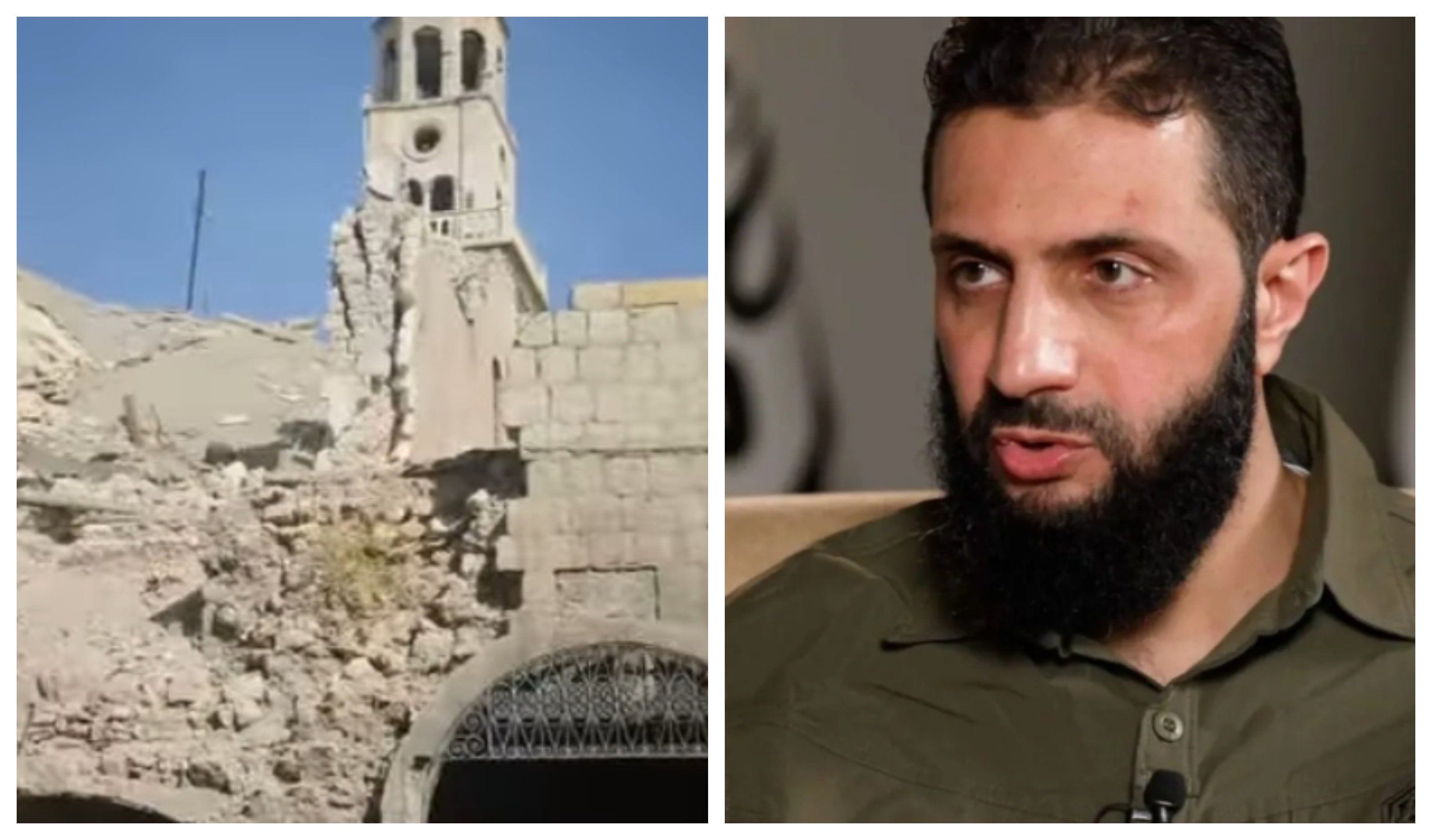 Lo que está ocurriendo en Siria es que, desde la caída de Bhasar al Asad y la llegada al poder del exterrorista Ahmed Husseín al-Charaa, los islamistas persiguen y asesinan a los cristianos e incluso a los musulmanes más moderados