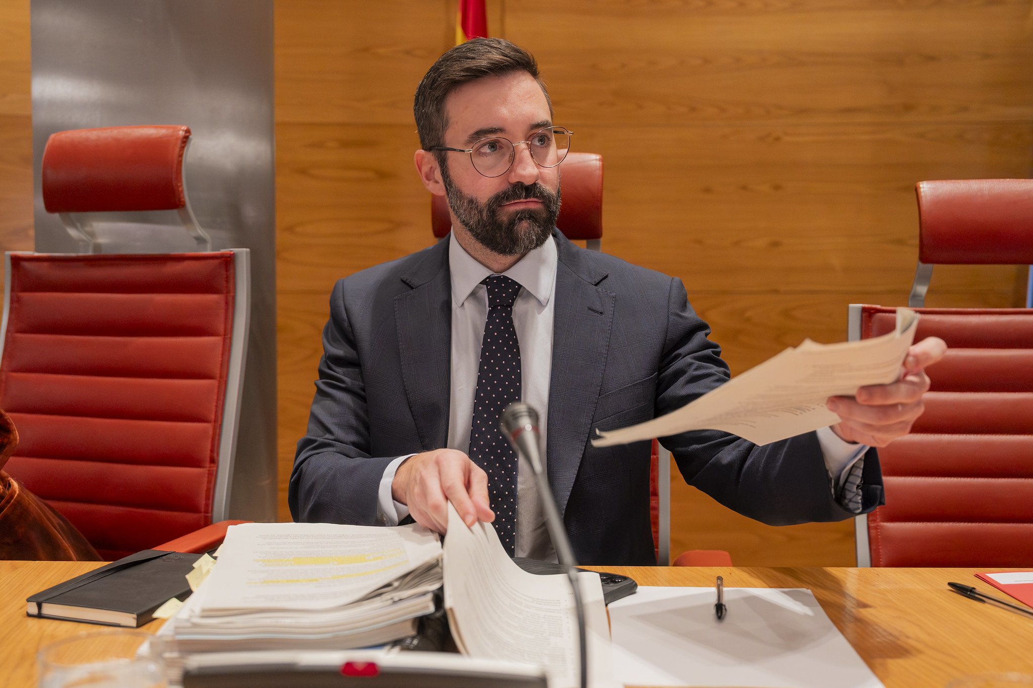 Joan Groizard es igual de verde, antinuclear y ‘loco climático’ que su jefa, Sara Aagesen / Foto: Pablo Moreno